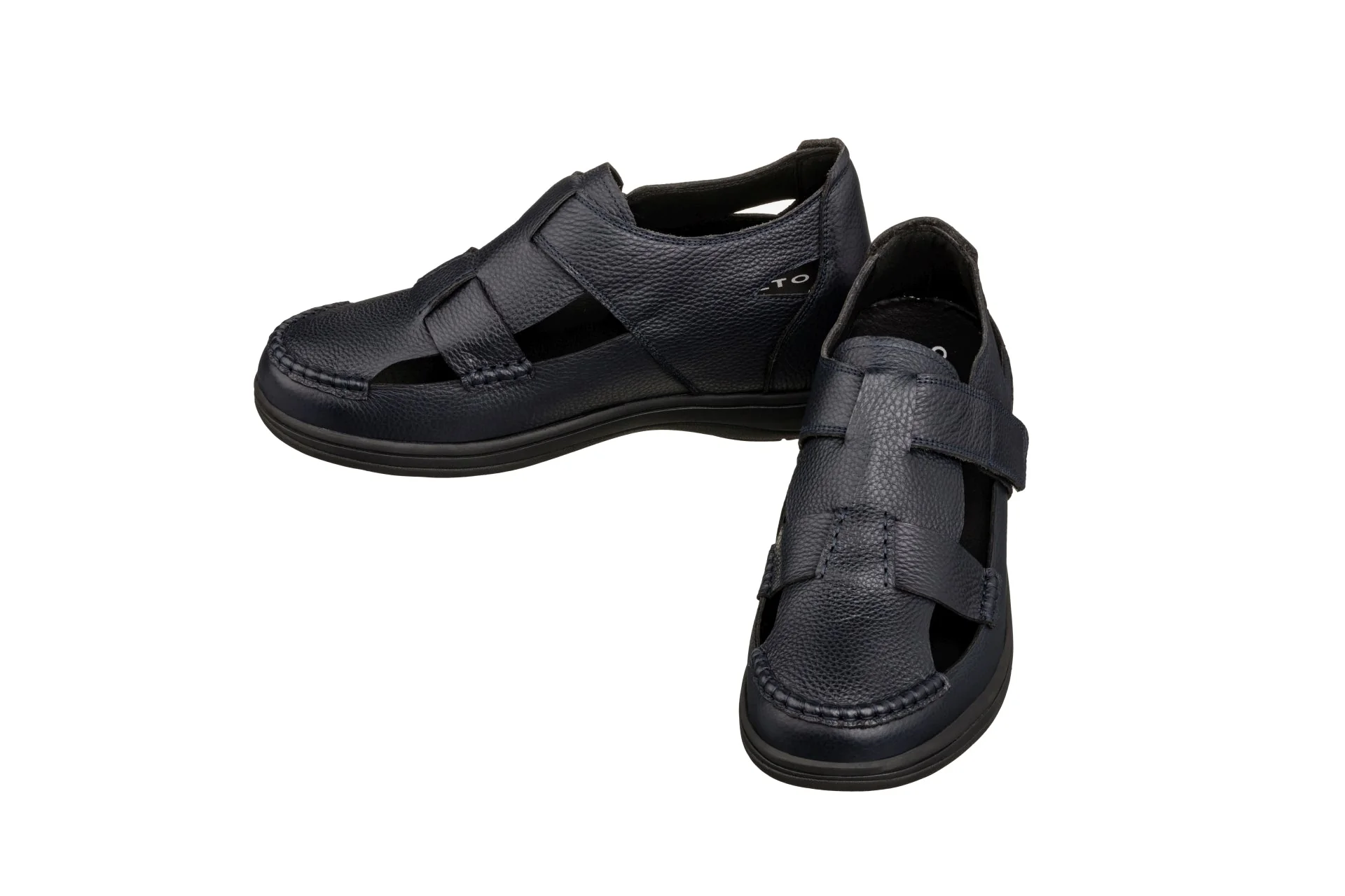 K2663 - 3.2 Inches Taller (Navy Blue) - Casual Fisherman Sandal - Image 5