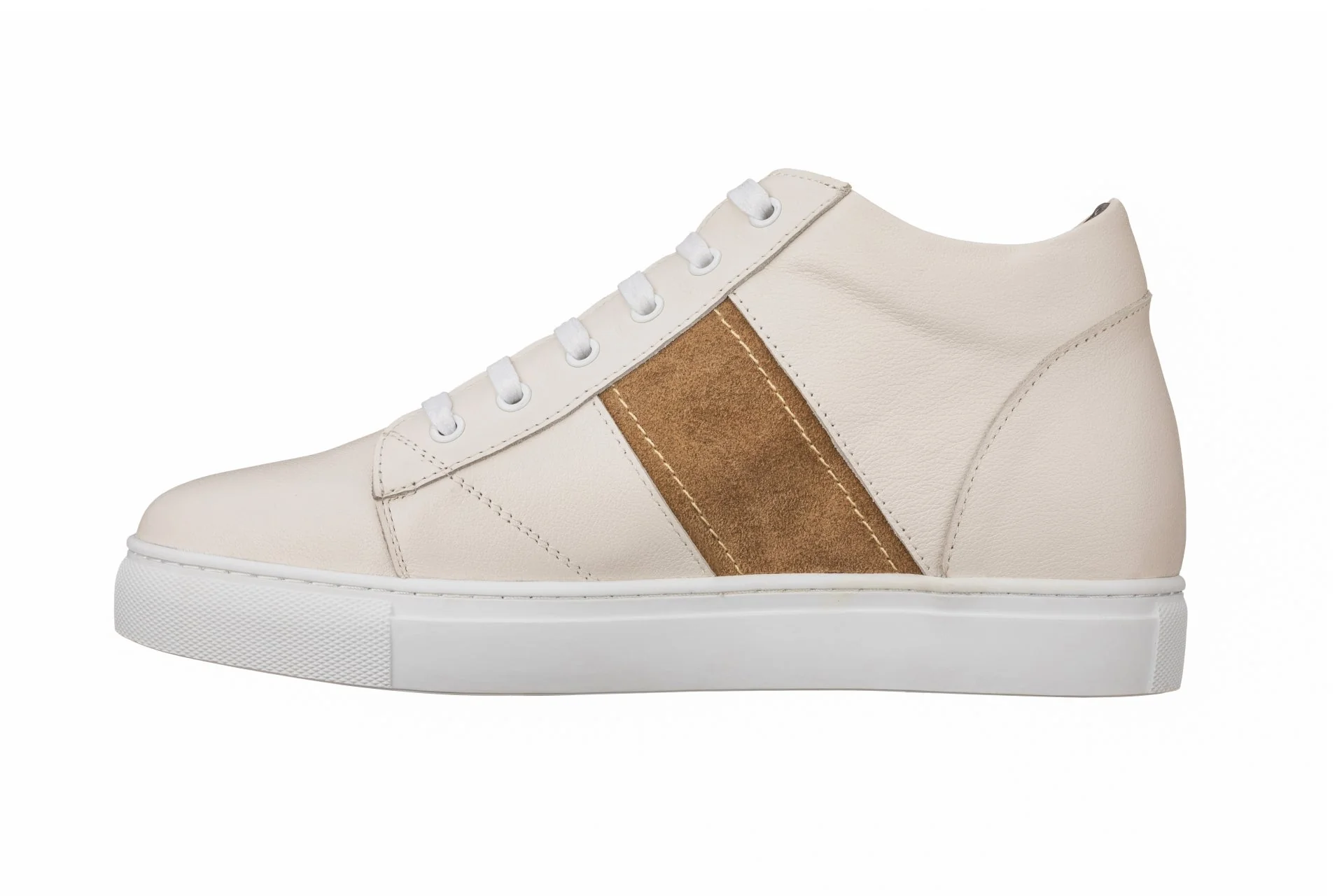 K53101 - 2.8 Inches Taller (Beige White) - Men's Shoes - Image 3