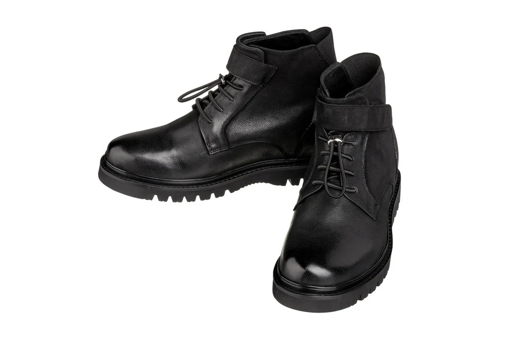K83114 - 3.2 Inches Taller (Black) - Casual Men's Boots - Image 4
