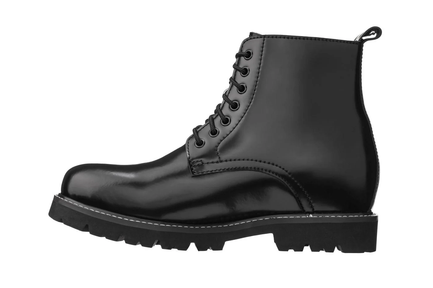 K8710 - 3.3 Inches Taller (Black) - Men's Boots - Image 3