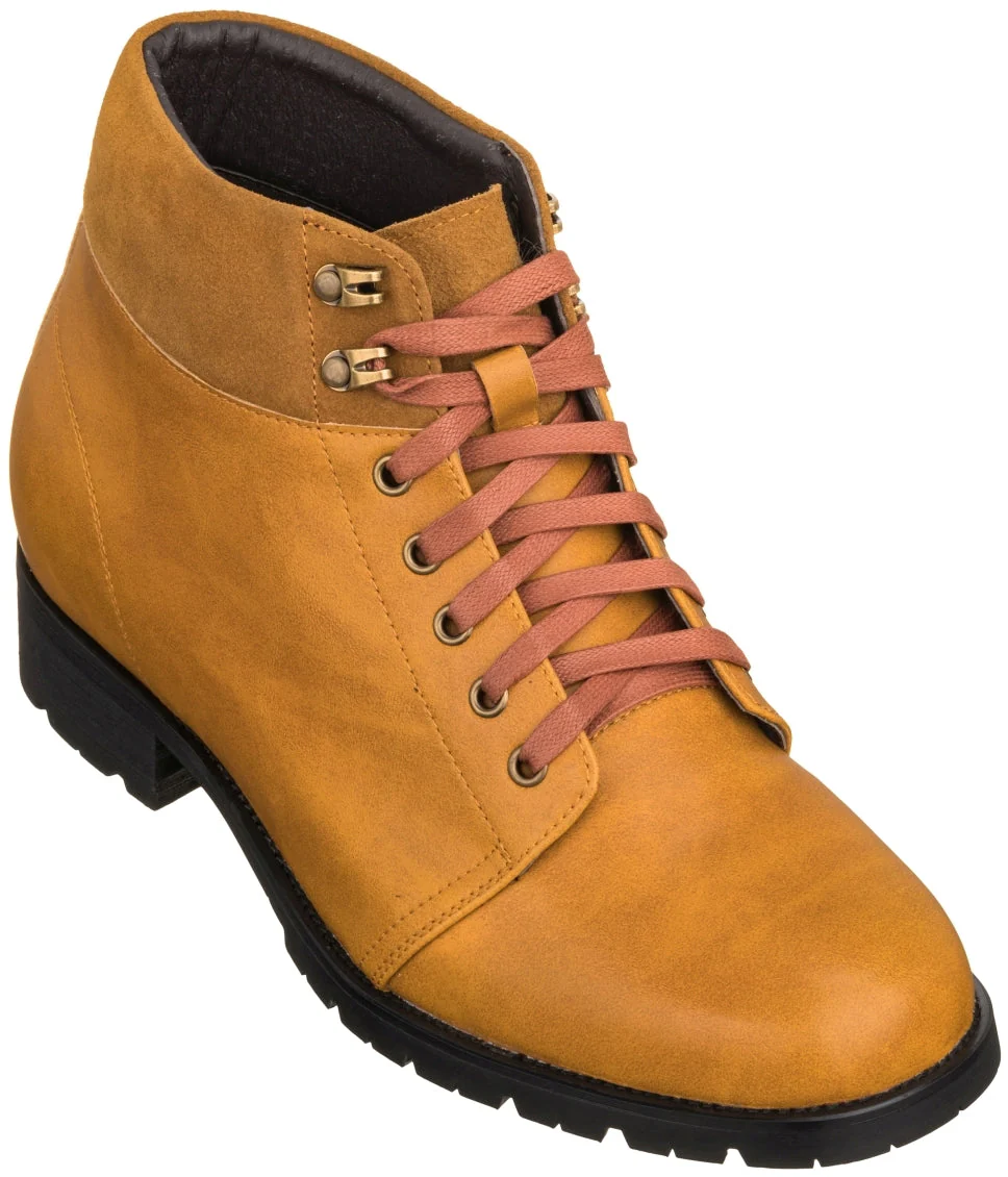 K9361 - 3.3 Inches Taller (Brown) - Men's Boots