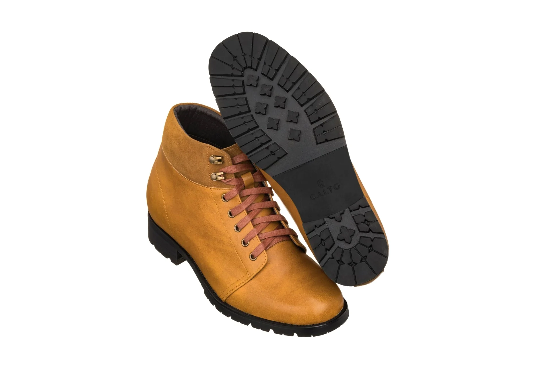 K9361 - 3.3 Inches Taller (Brown) - Men's Boots - Image 5