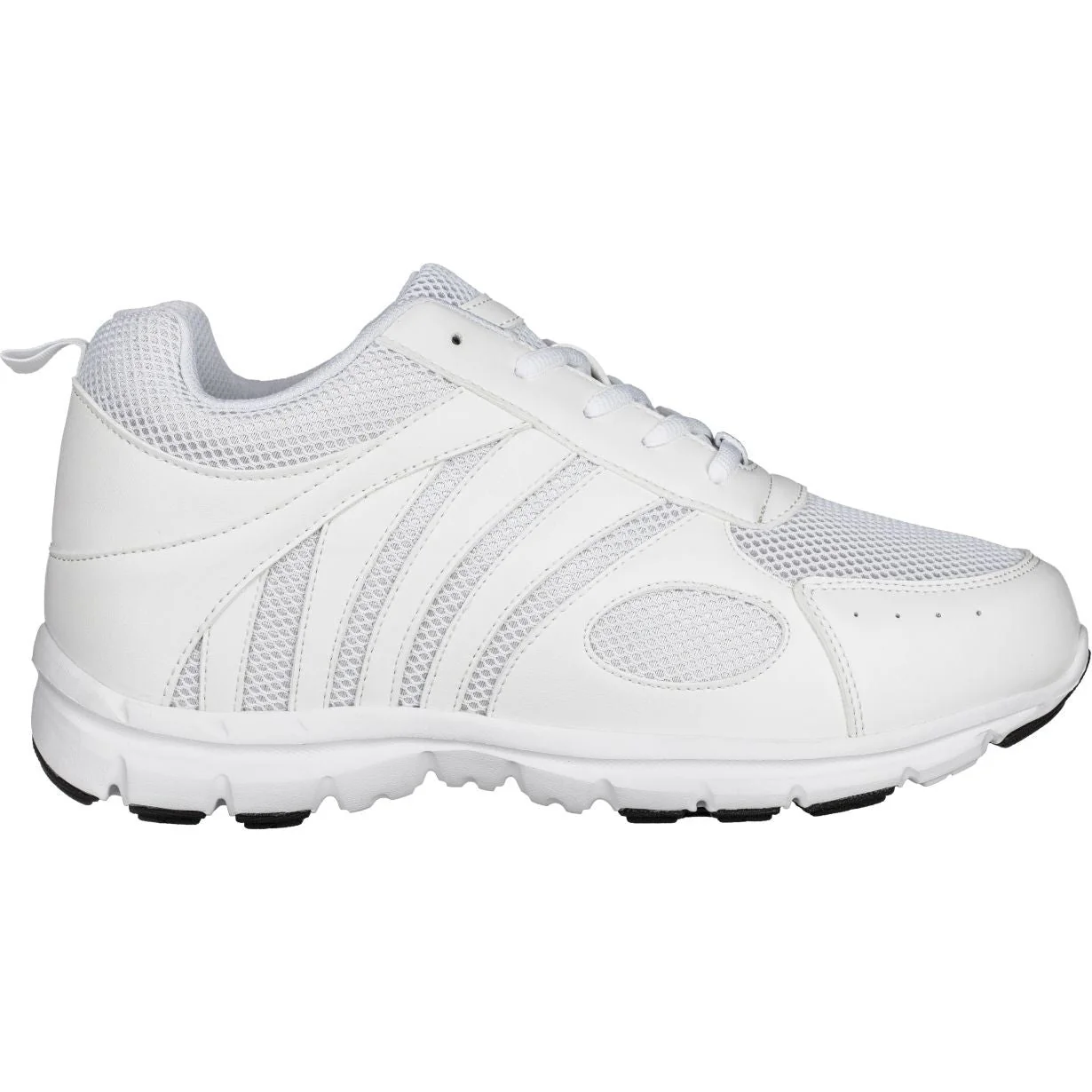 G3303 - Light White Elevator Men's Sneakers - Three Inches - Image 2
