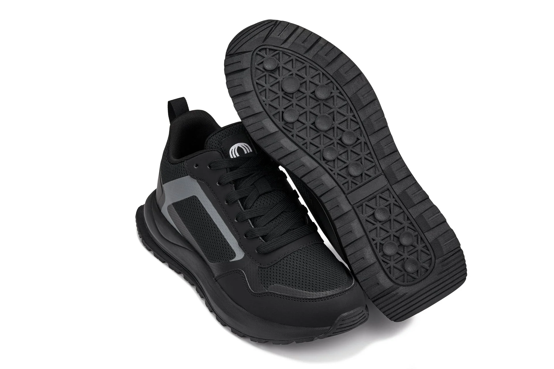 Q150  - 2.4 Inches Taller (Black) - Men's Sneakers - Image 6