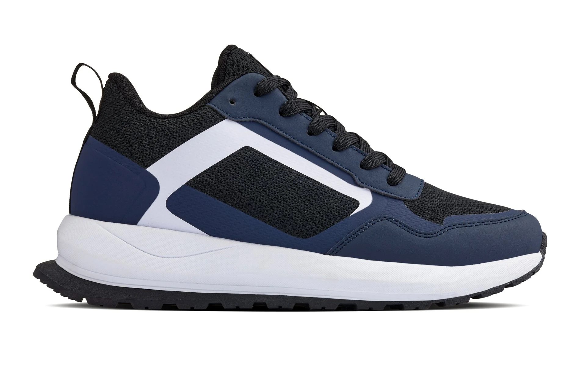 Q152  - 2.4 Inches Taller (Dark Blue/Black) - Men's Sneakers - Image 2