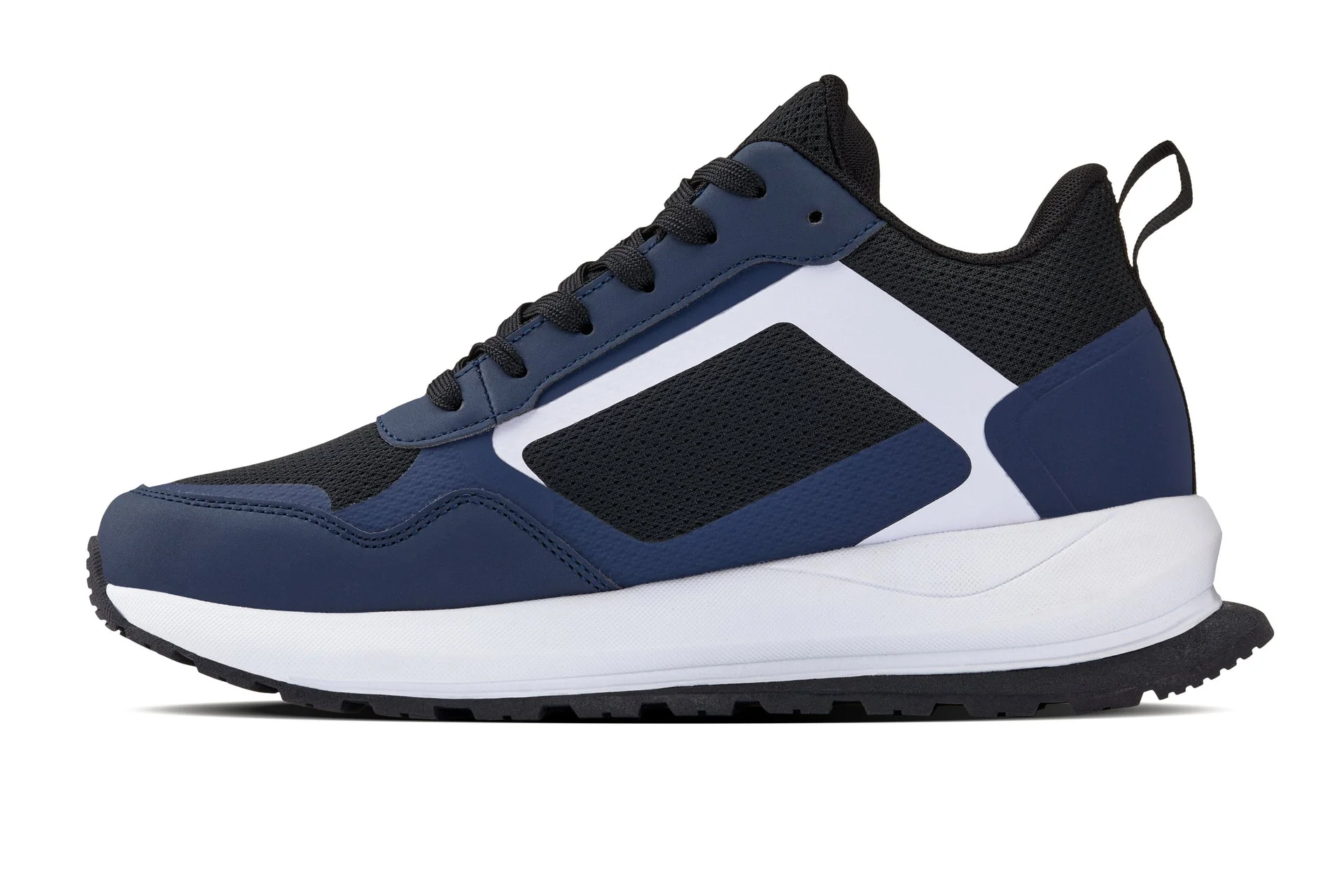 Q152  - 2.4 Inches Taller (Dark Blue/Black) - Men's Sneakers - Image 3