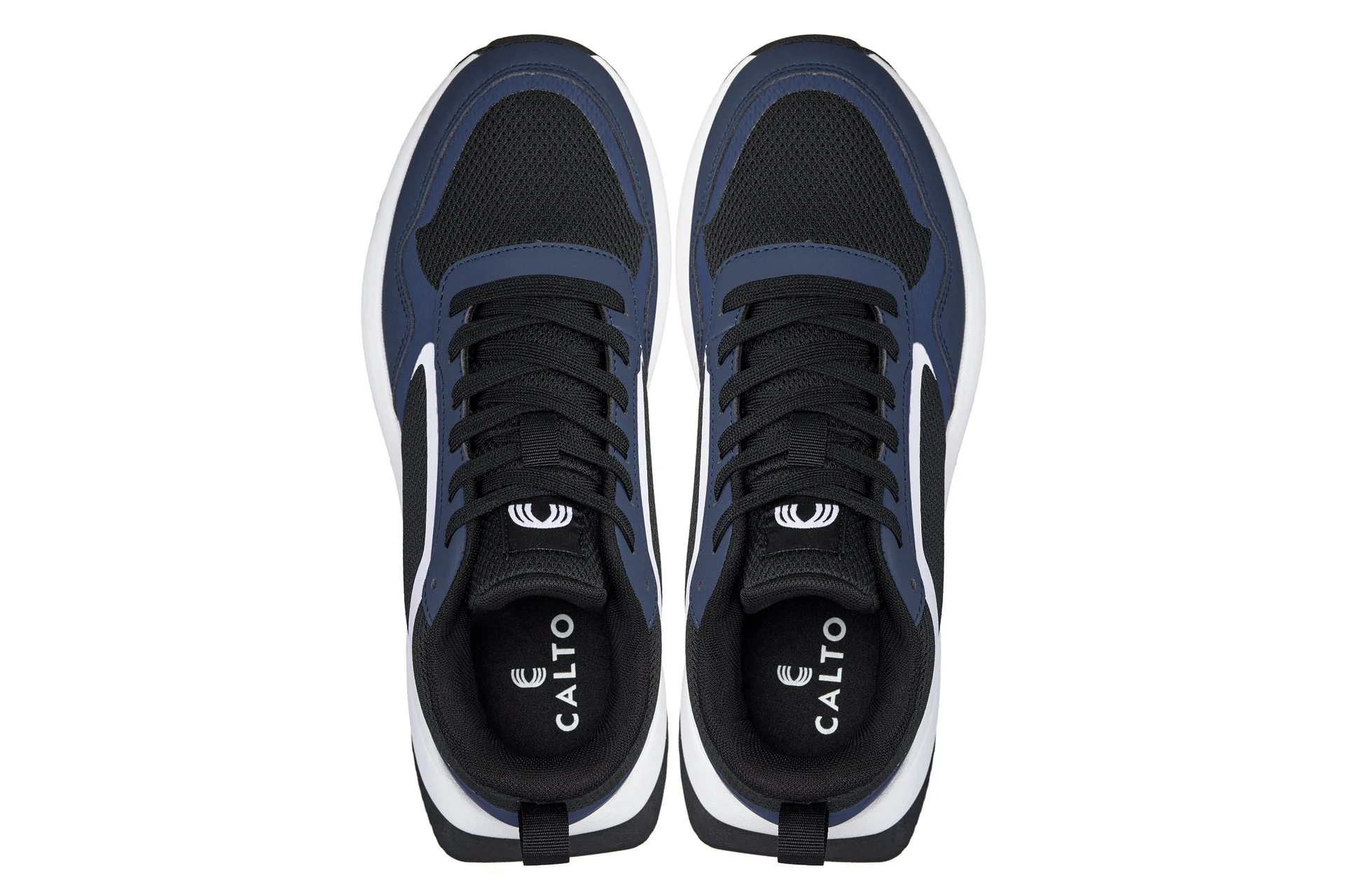 Q152  - 2.4 Inches Taller (Dark Blue/Black) - Men's Sneakers - Image 4
