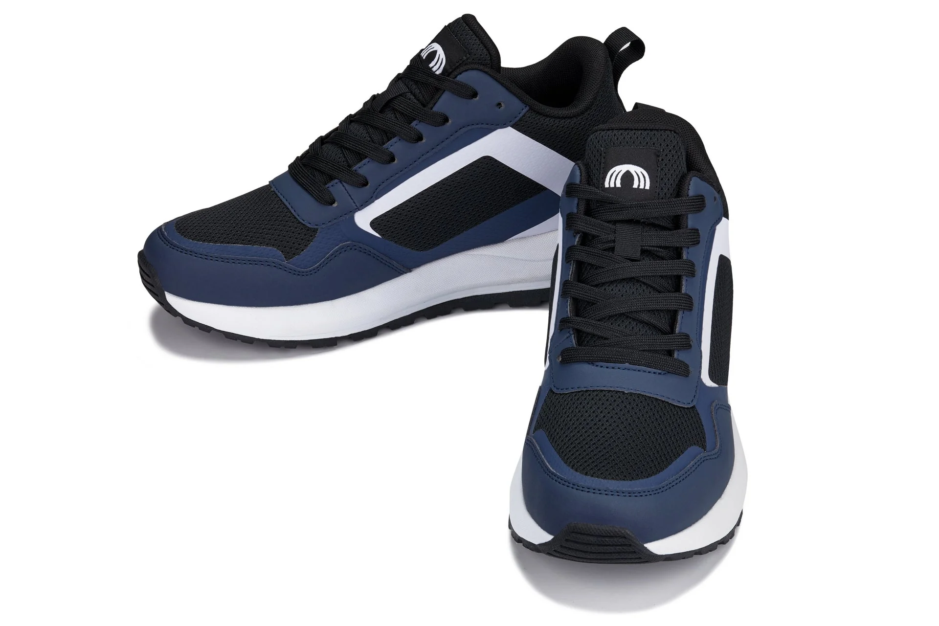Q152  - 2.4 Inches Taller (Dark Blue/Black) - Men's Sneakers - Image 5