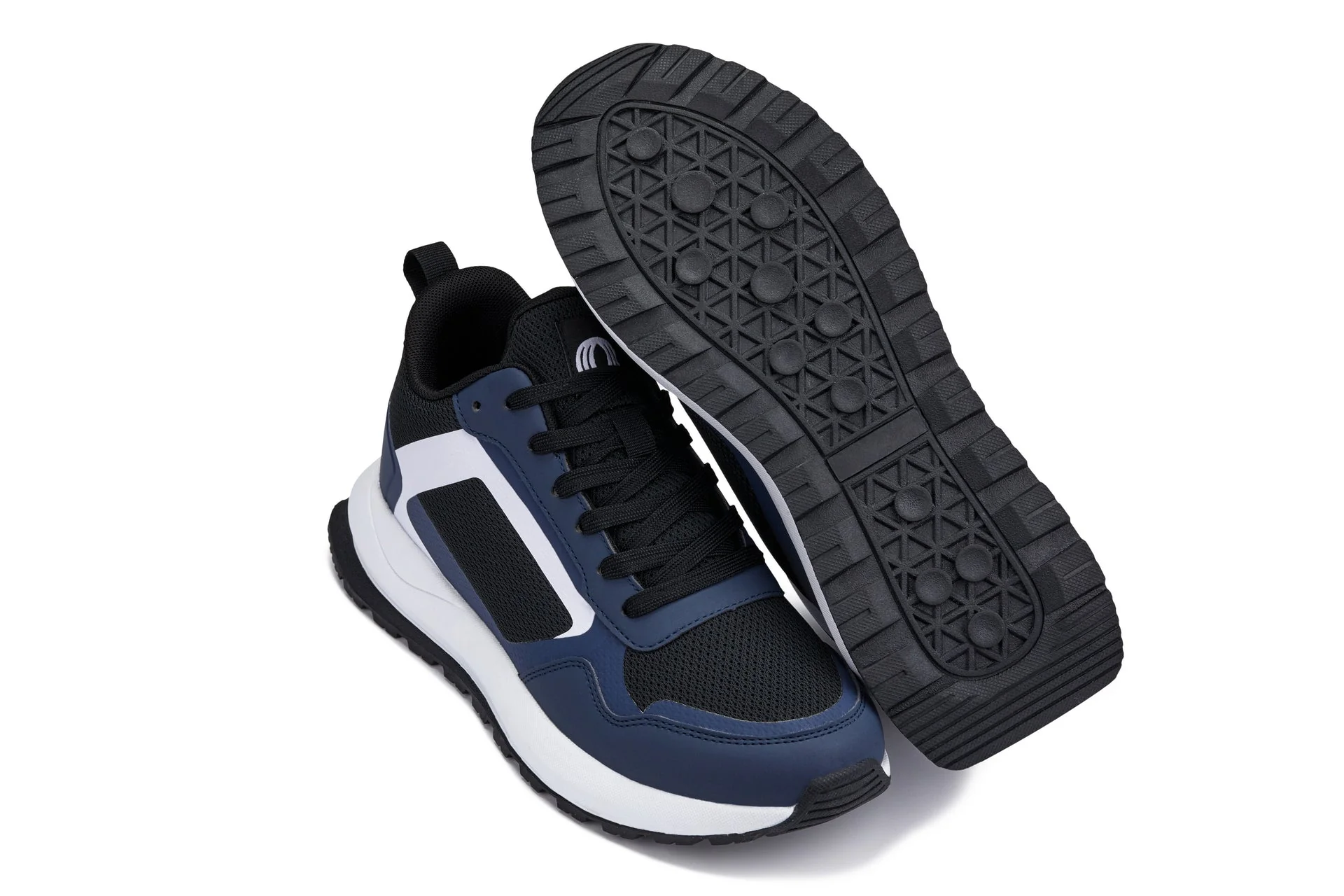 Q152  - 2.4 Inches Taller (Dark Blue/Black) - Men's Sneakers - Image 6