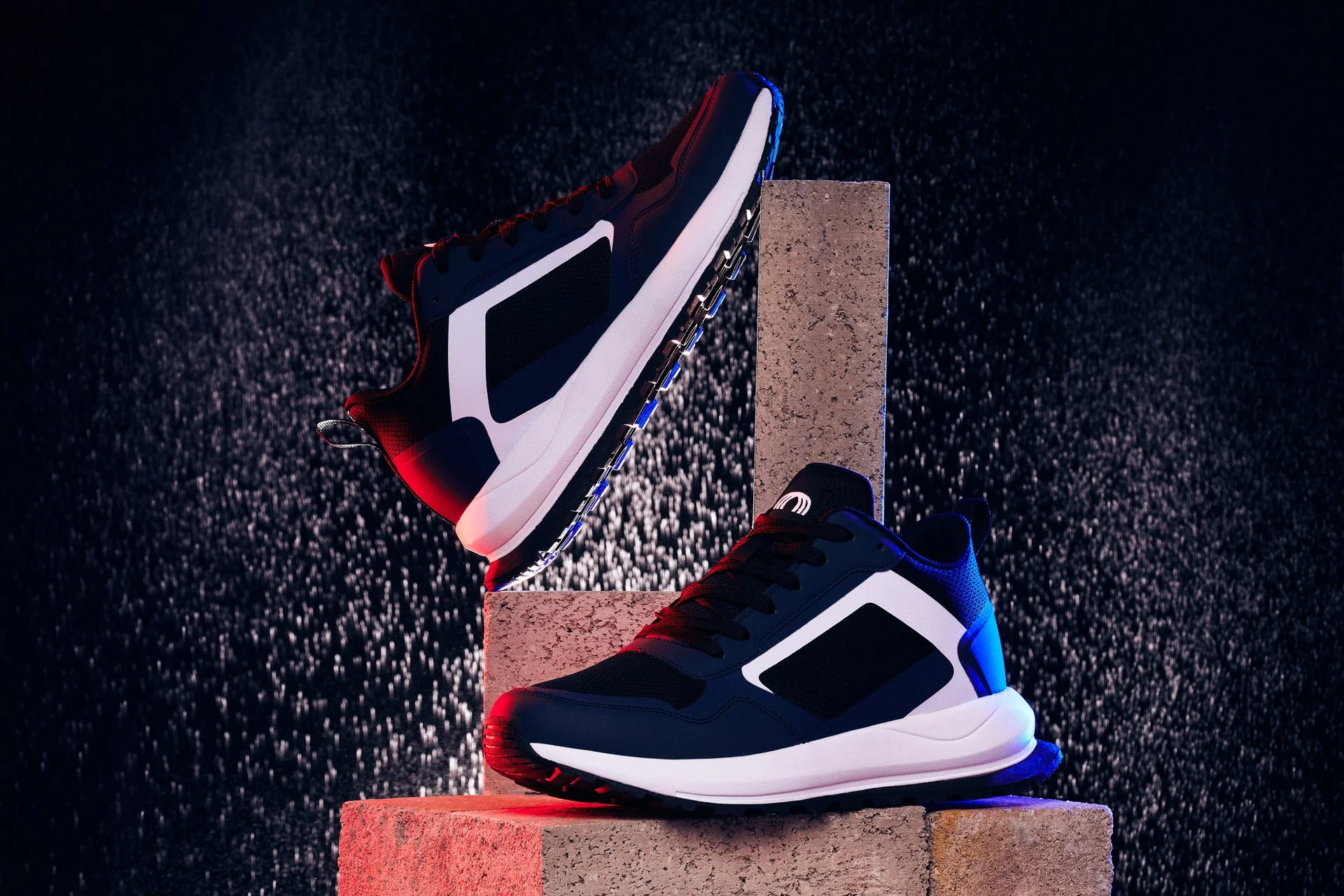 Q152  - 2.4 Inches Taller (Dark Blue/Black) - Men's Sneakers - Image 7