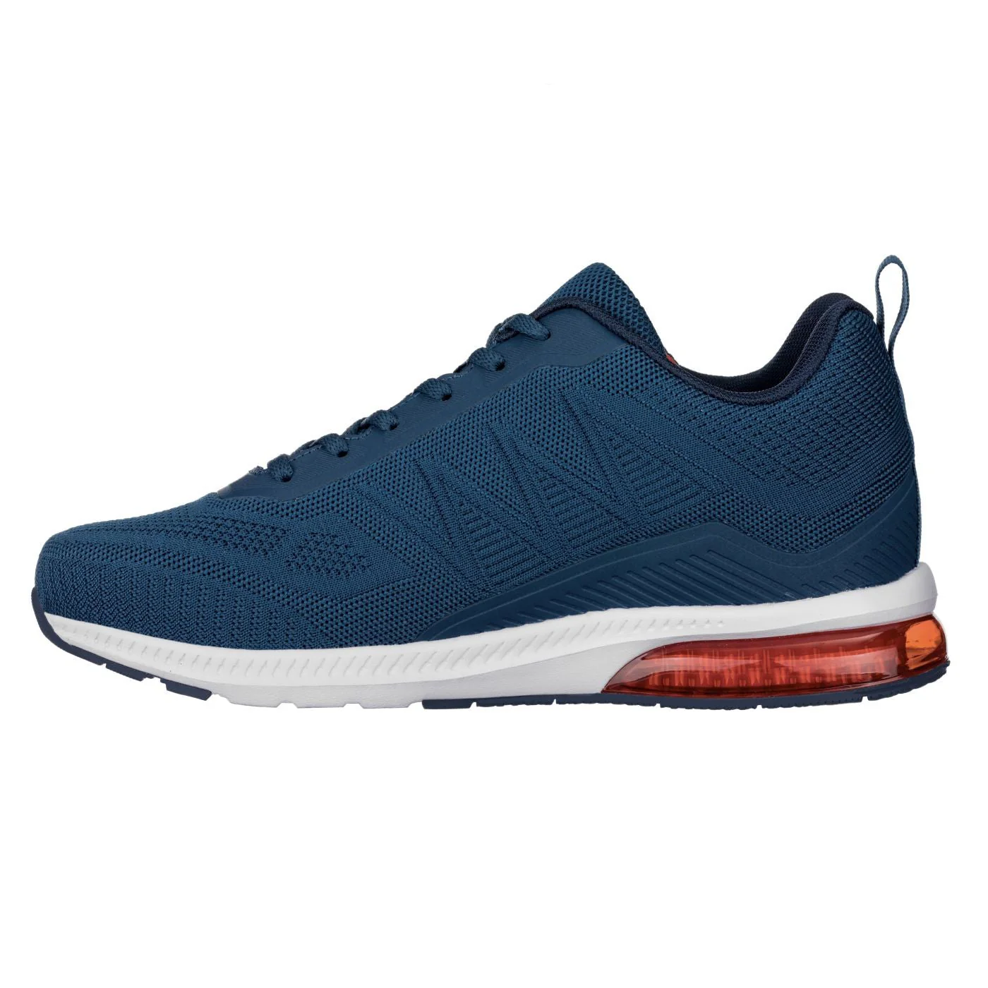 Q230 - 2.4 Inches Taller (Navy/Red) - Super Lightweight Men's Sneakers - Image 2