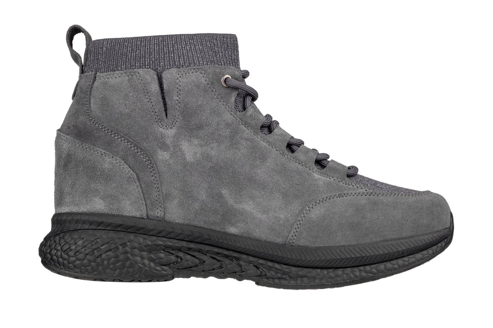 S23202 - 3 Inches Taller (Grey) - Men's Sneakers - Image 2