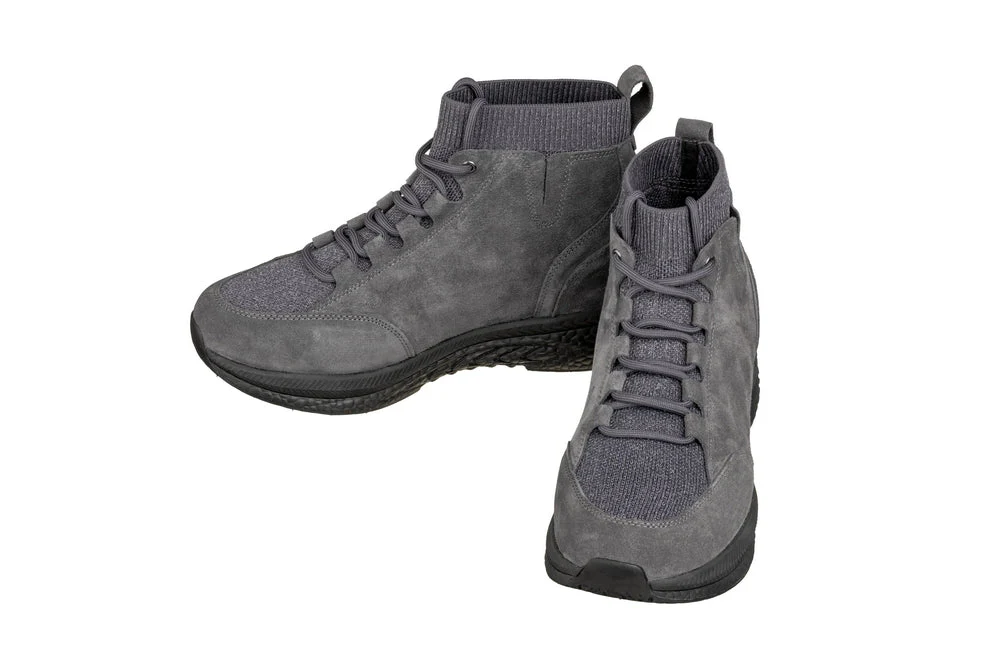 S23202 - 3 Inches Taller (Grey) - Men's Sneakers - Image 4