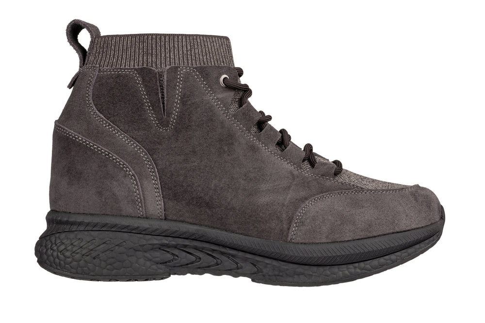 S23203 - 3 Inches Taller (Dark Brown) - Men's Sneakers - Image 2