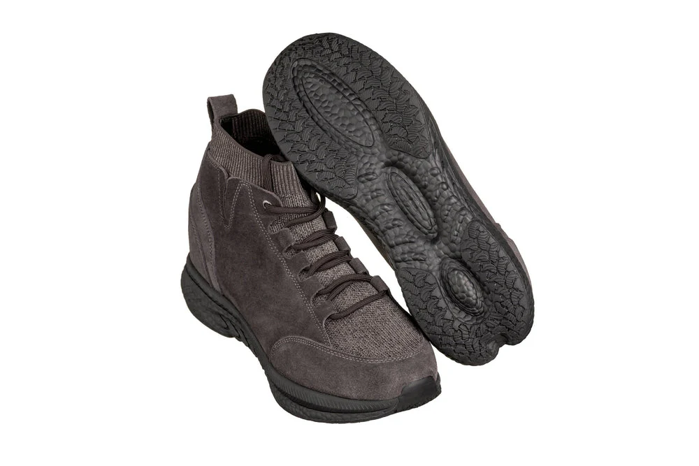 S23203 - 3 Inches Taller (Dark Brown) - Men's Sneakers - Image 5