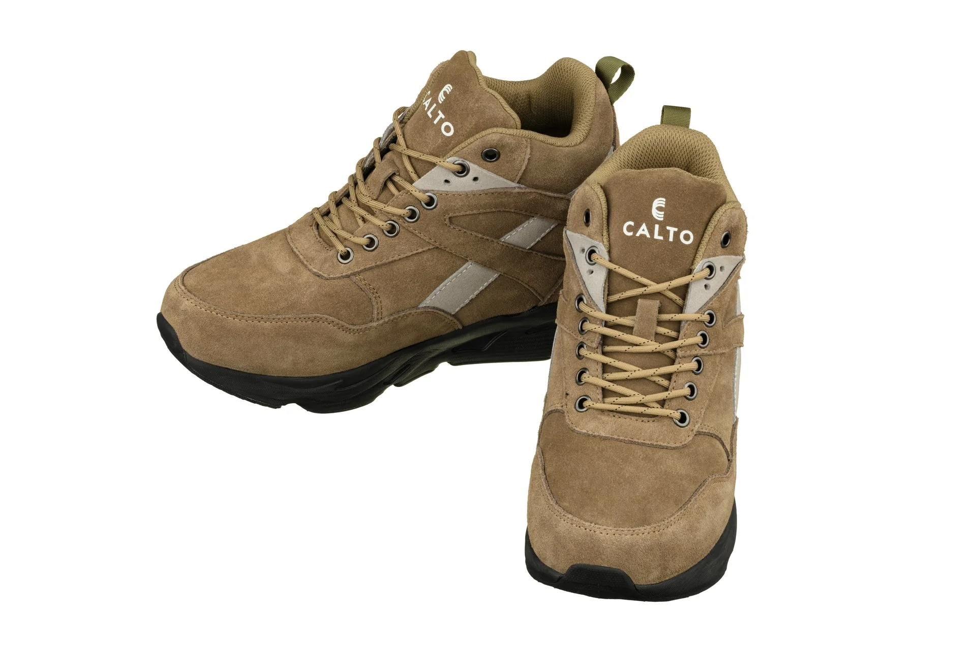 S33596 - 4 Inches Taller (Olive Green) - Men's Sneakers - Image 4