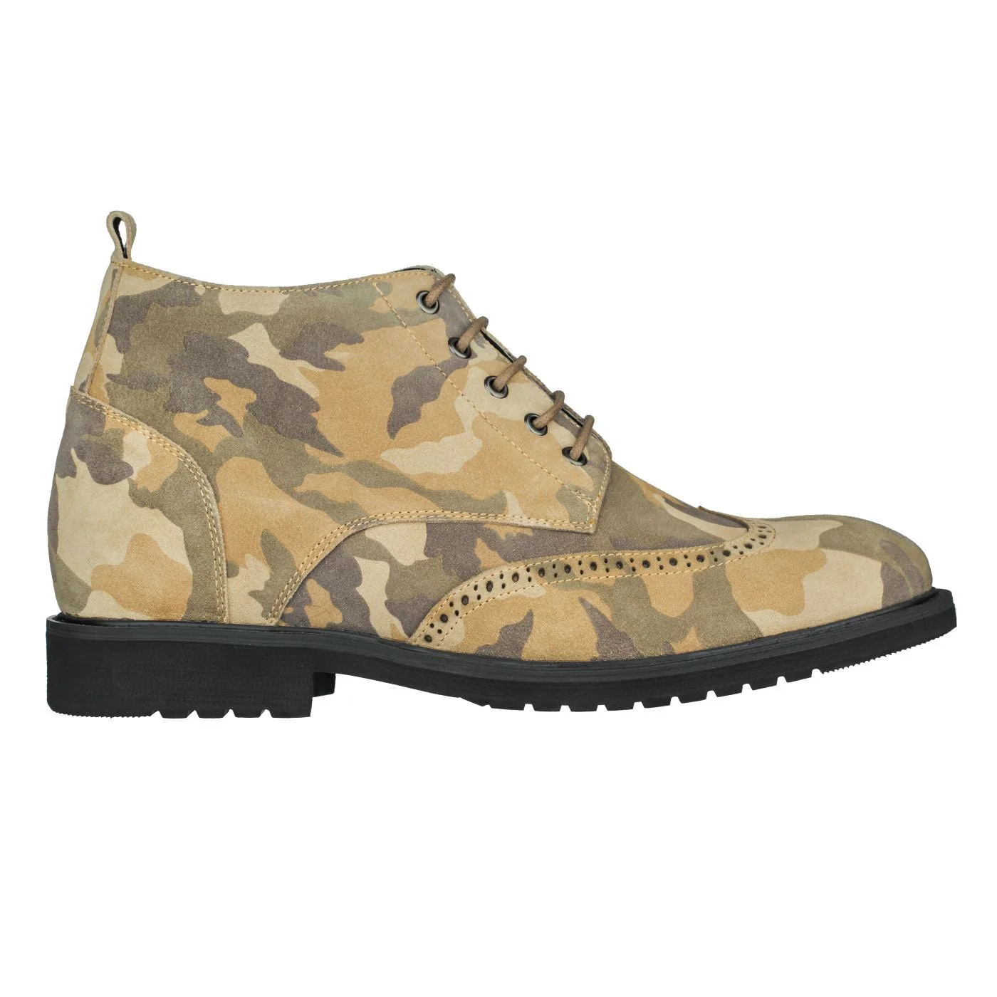 S3650 - 3.0 Inches Taller (Camo Brown) - Lightweight Men's Boots - Image 2