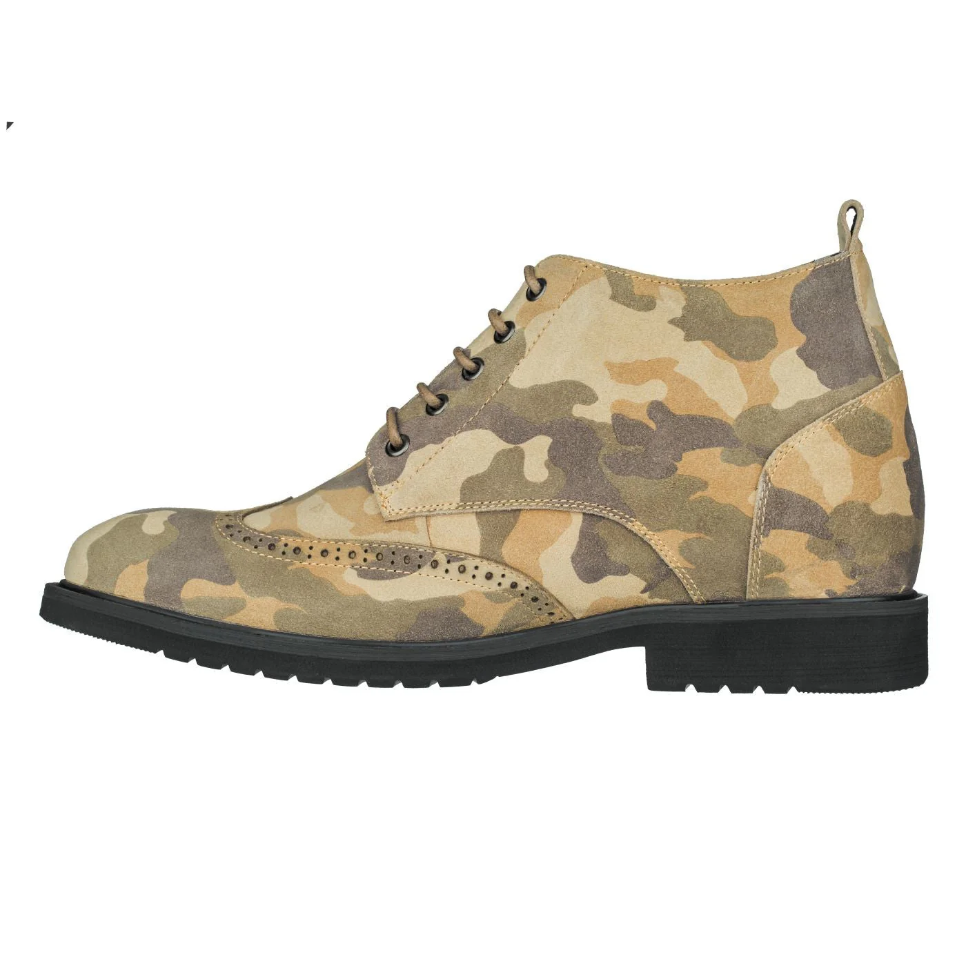 S3650 - 3.0 Inches Taller (Camo Brown) - Lightweight Men's Boots - Image 3