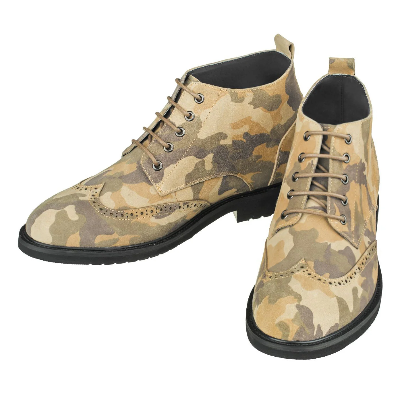 S3650 - 3.0 Inches Taller (Camo Brown) - Lightweight Men's Boots - Image 4