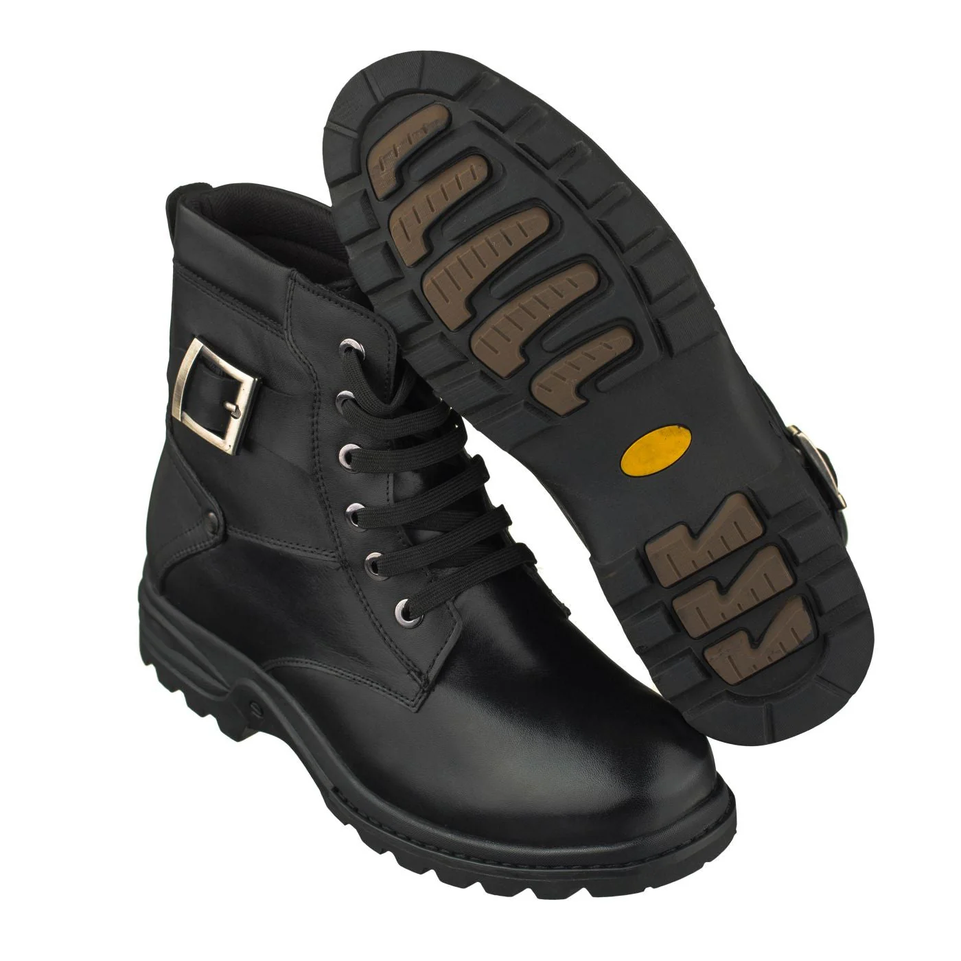 T14002 - 3.2 Inches Taller (Black) - Men's Boots - Image 5