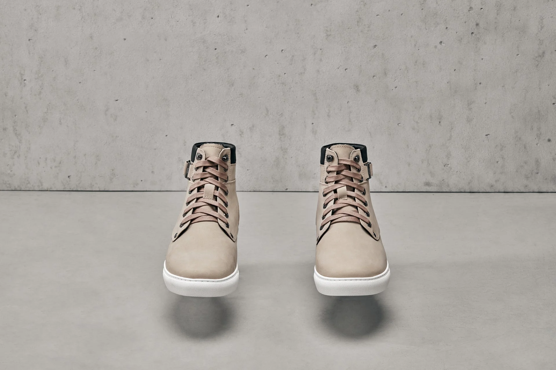 T53122 - 2.6 Inches Taller (Taupe) - Men's High Top Sneak-boot - Image 6