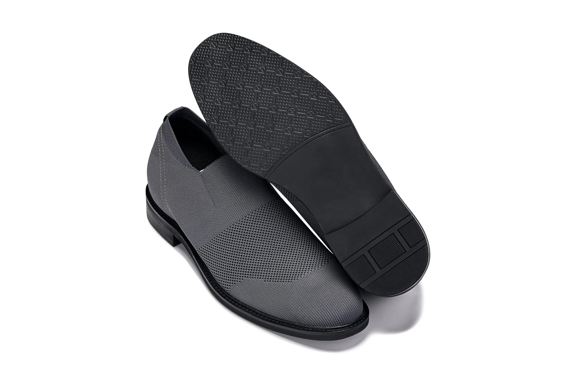 X1542 - 2.4 Inches Taller (Grey) - Men's Shoes - Image 6