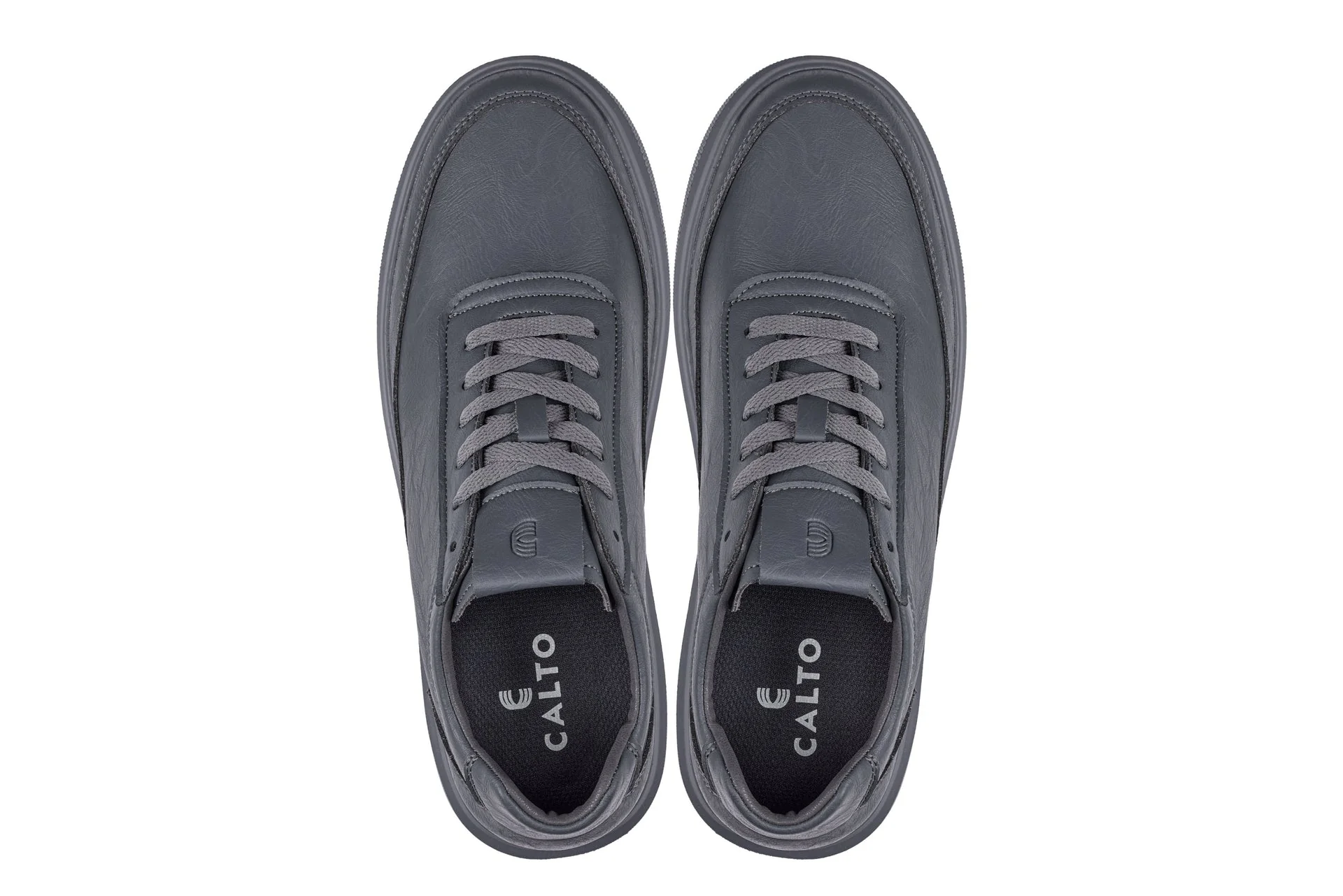 X1649 - 2.8 Inches Taller (Iron Grey) - Lightweight Men's Sneakers - Image 4