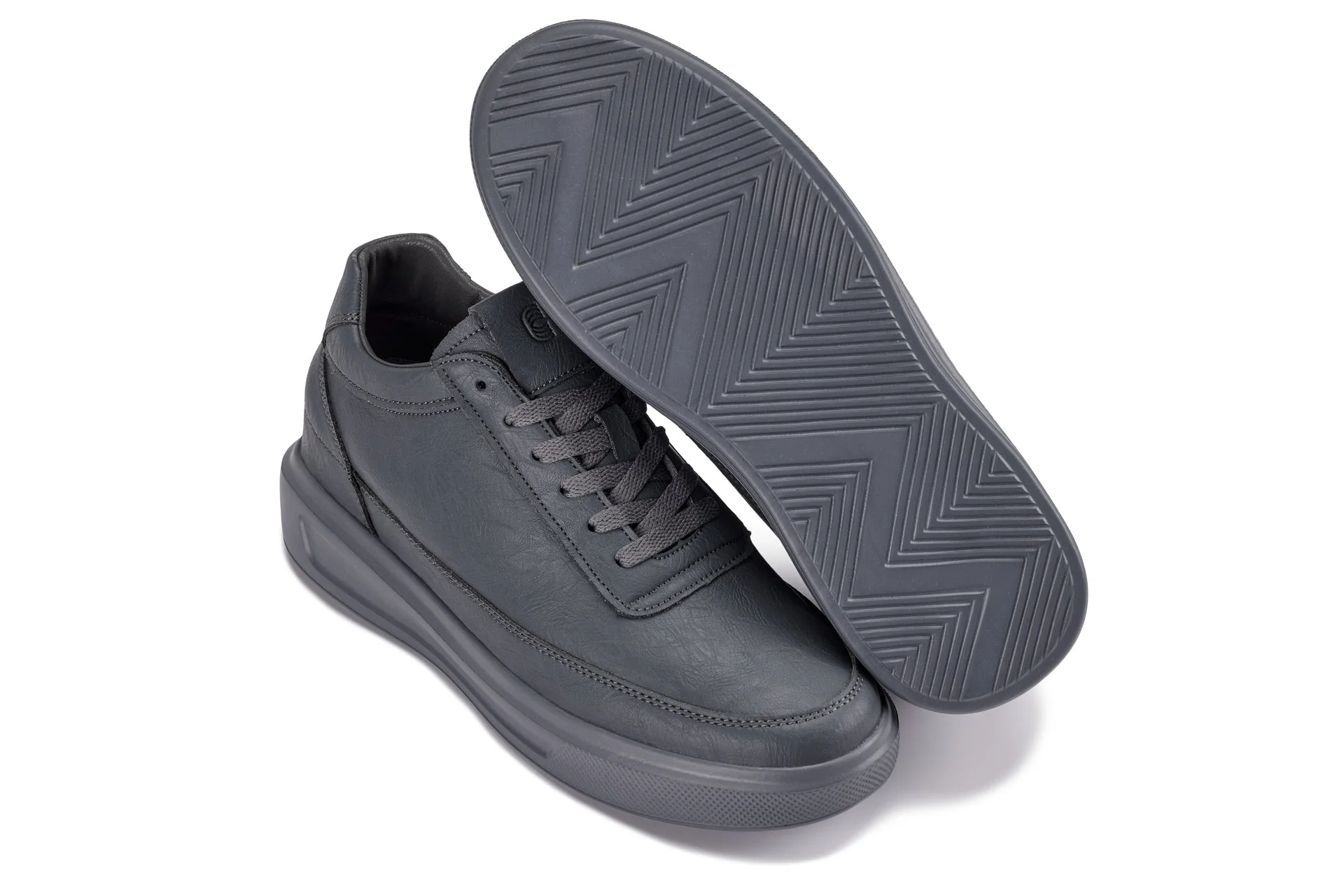 X1649 - 2.8 Inches Taller (Iron Grey) - Lightweight Men's Sneakers - Image 6