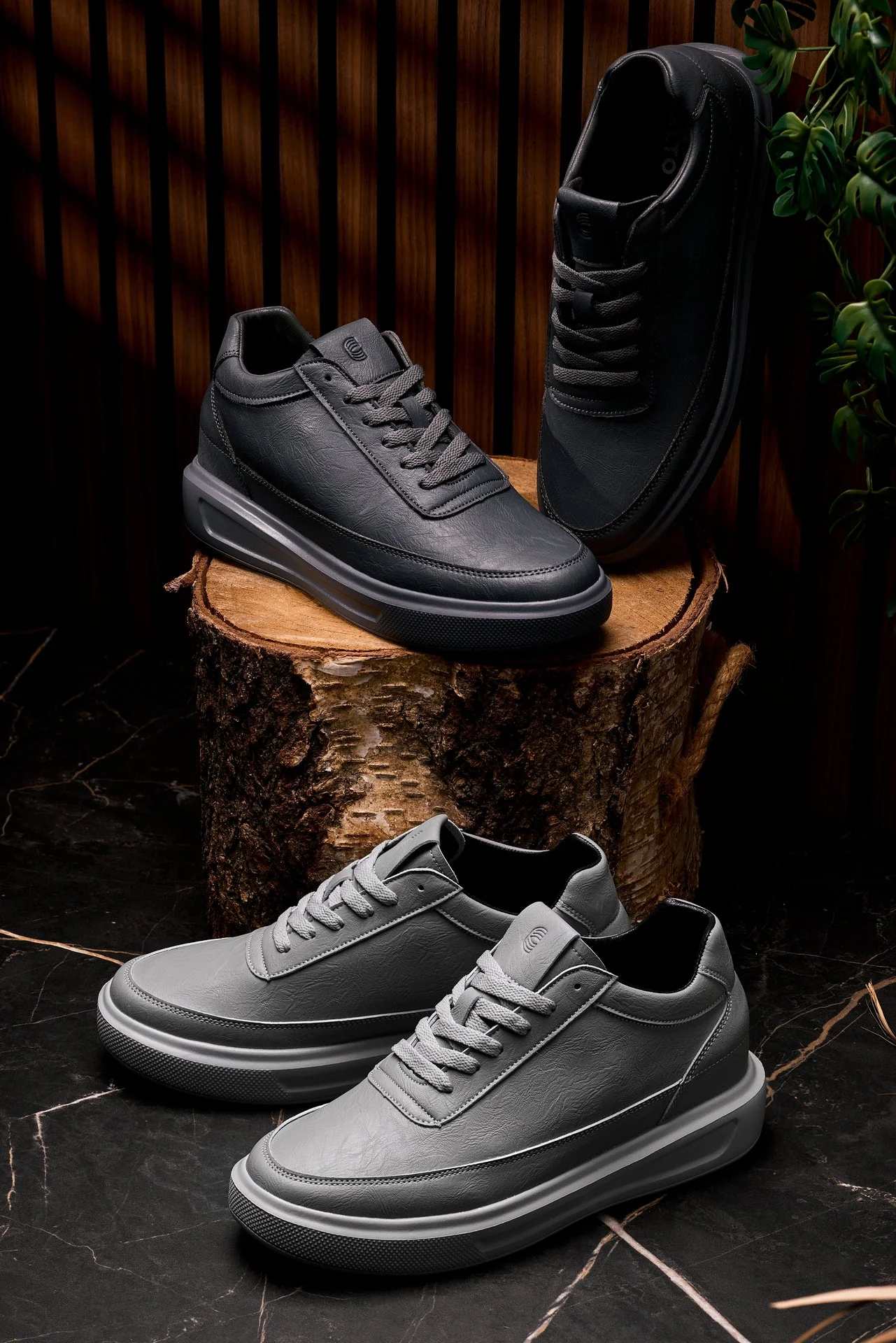 X1649 - 2.8 Inches Taller (Iron Grey) - Lightweight Men's Sneakers - Image 8