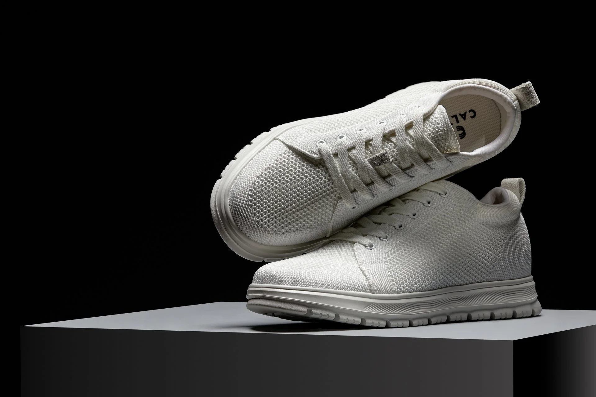 X2321 - 2.4 Inches Taller (White/White Sole) - Lace Up Men's Casual Sneakers - Image 7
