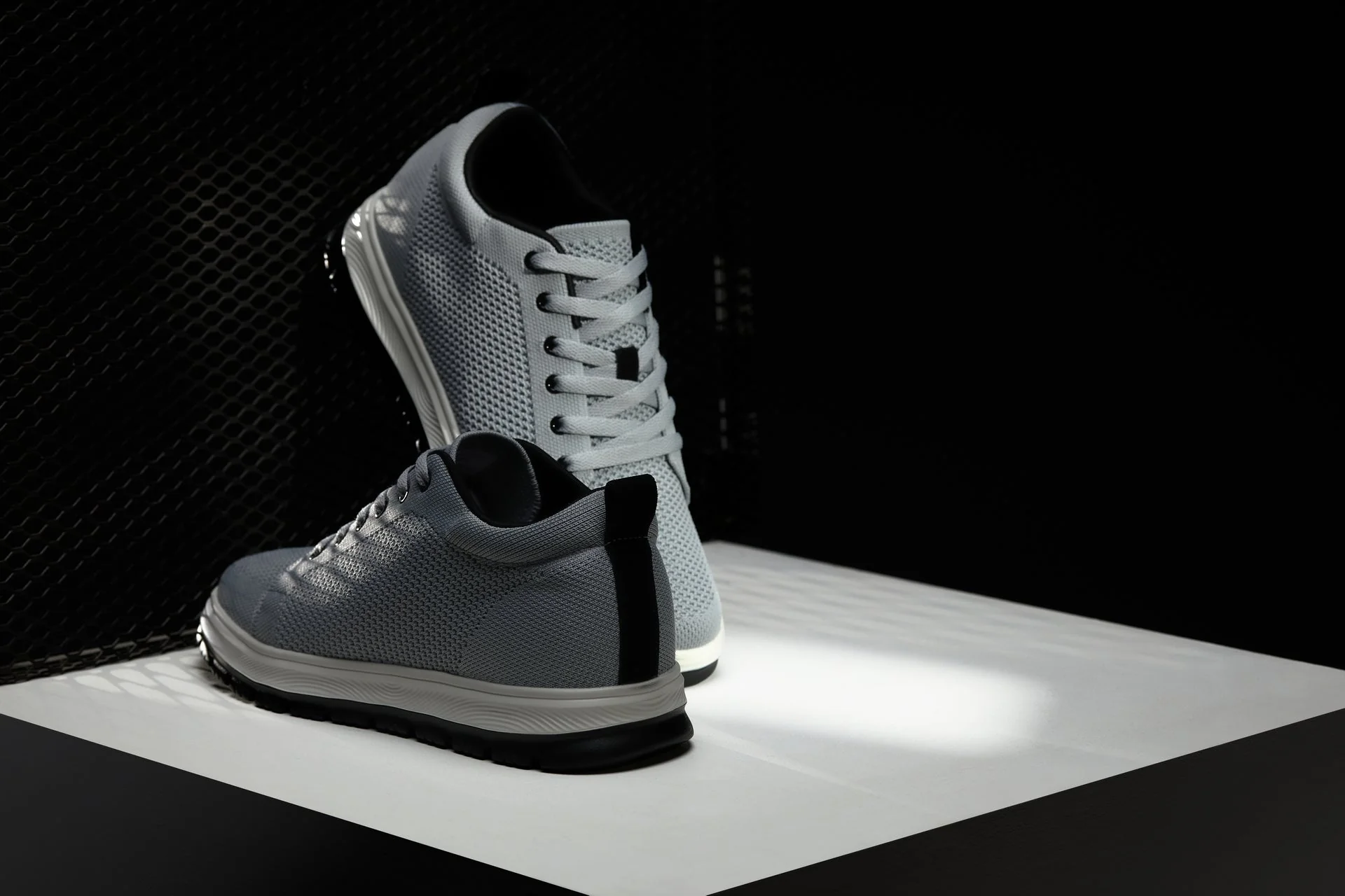 X2324 - 2.4 Inches Taller (Pewter Grey/White) - Lace Up Casual Men's Sneaker - Image 7