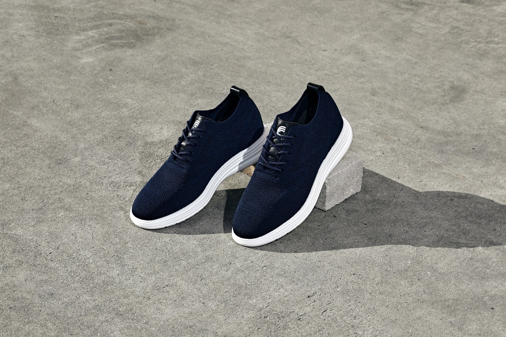 X2634 - 2.8 Inches Taller (Night Blue) - Lace Up Casual Men's Walker Shoes - Image 7