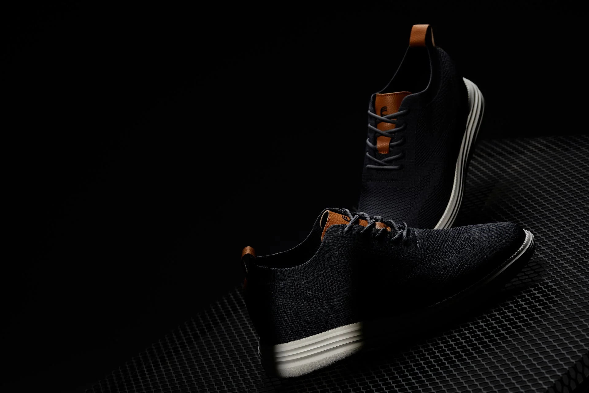 X2636 - 2.8 Inches Taller (Iron Grey/Brown) - Lace Up Casual Men's Walker Shoes - Image 7