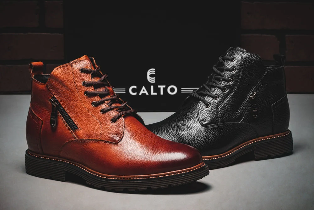 Y42071 - 2.8 Inches Taller (Black) - Dressy Casual Men's Boots - Image 7