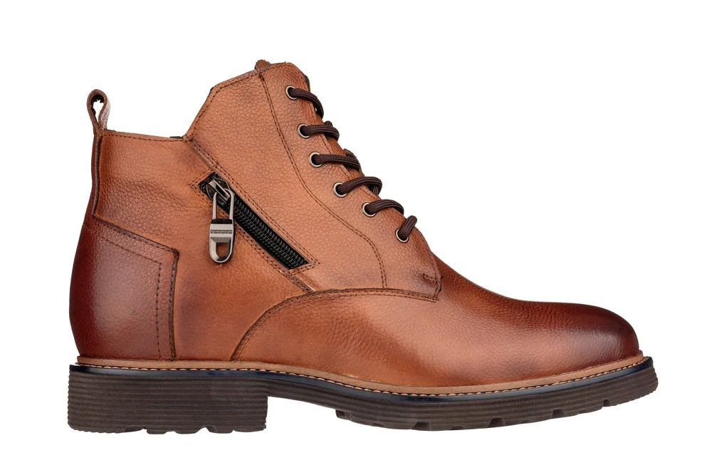 Y42072 - 2.8 Inches Taller (Brown) - Dressy Casual Men's Boots - Image 2