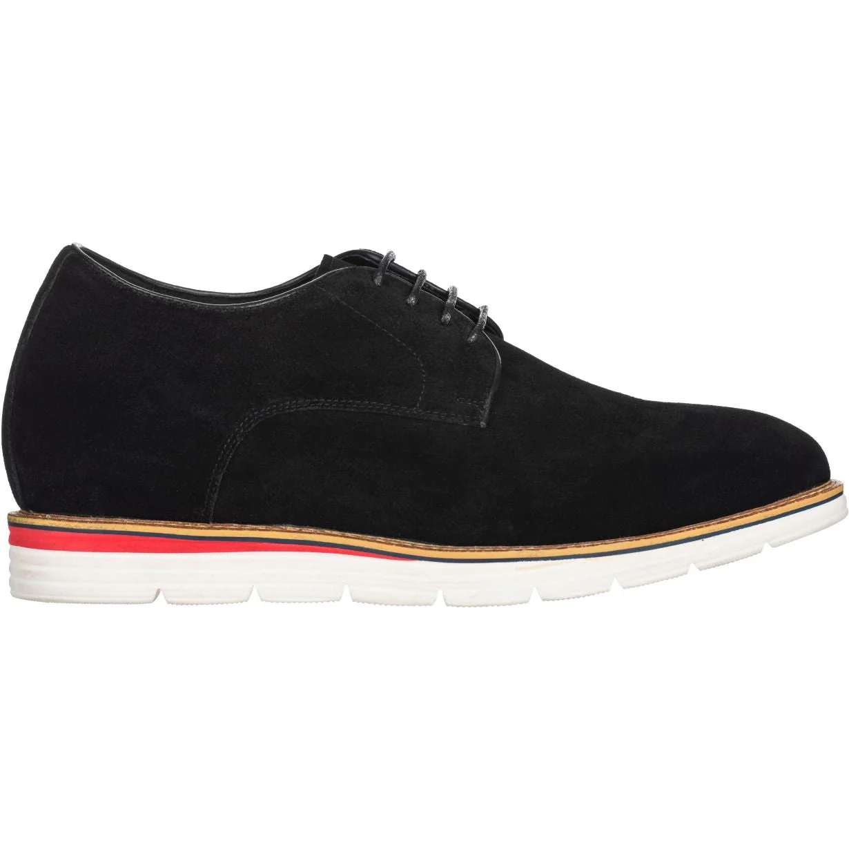 Y4222 - 3.2 Inches Taller (Nubuck Black) - Men's Shoes - Image 2