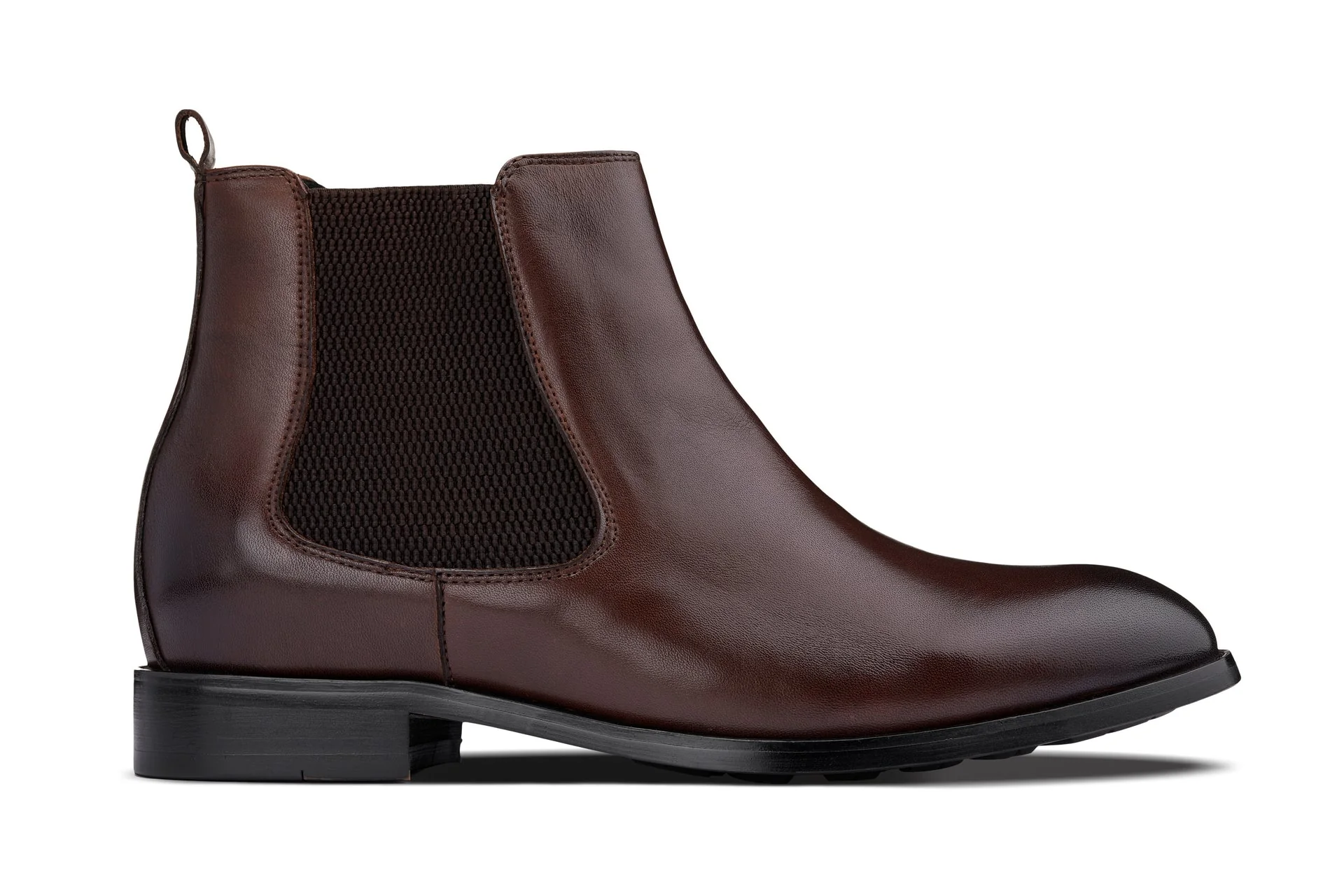Y72231 - 2.8 Inches Taller (Coffee Brown) - Chelsea Men's Boots - Image 2