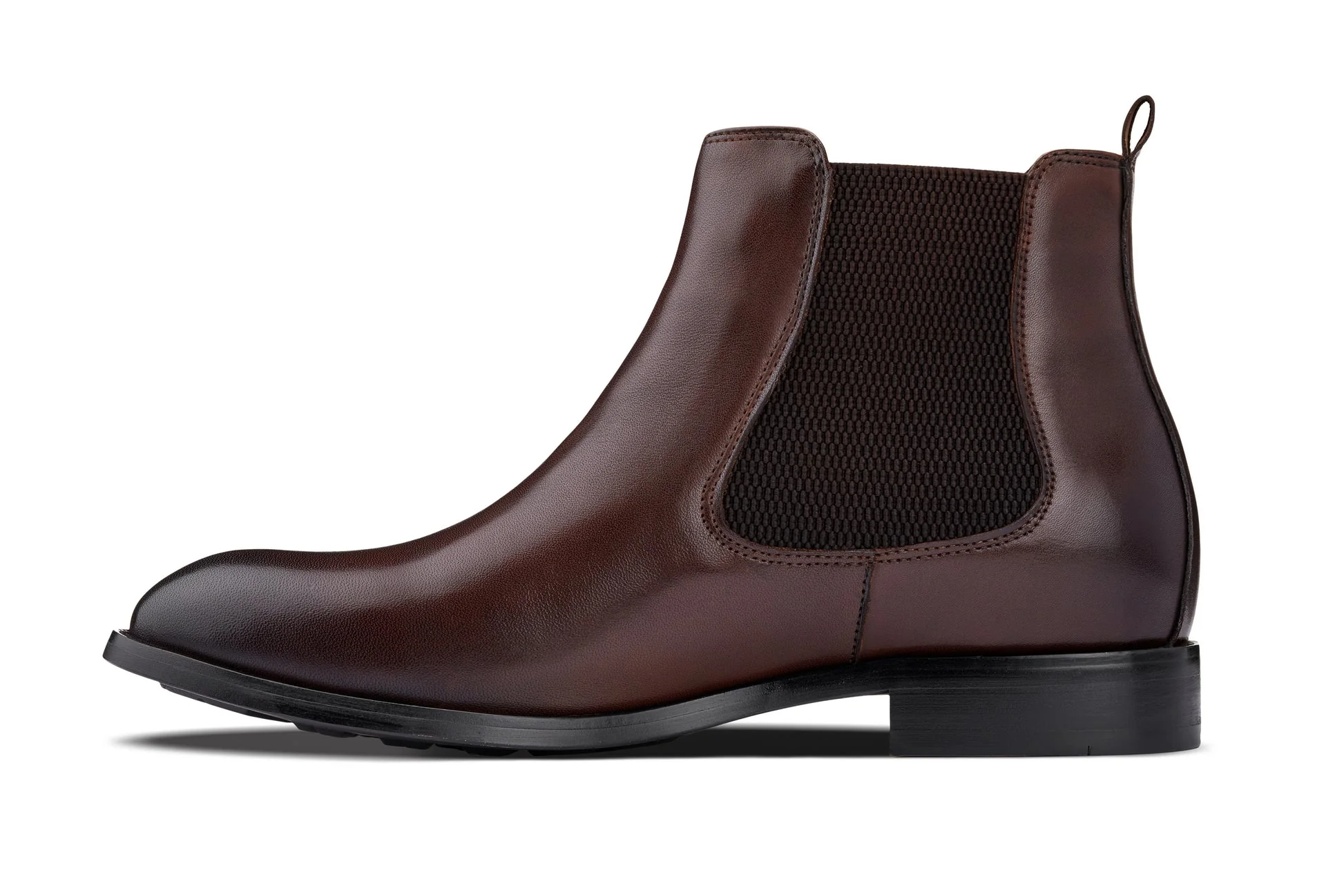 Y72231 - 2.8 Inches Taller (Coffee Brown) - Chelsea Men's Boots - Image 3