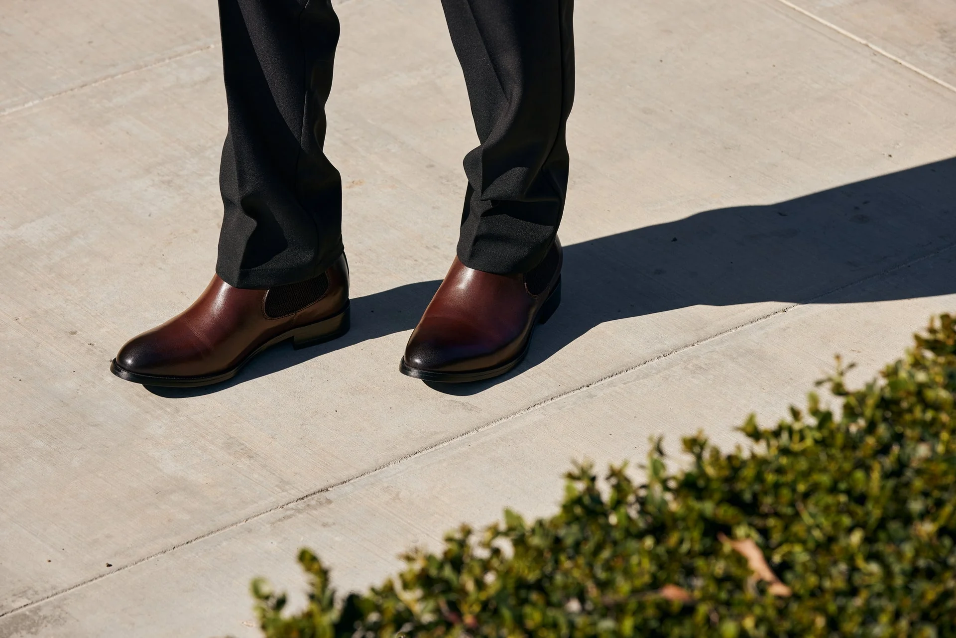 Y72231 - 2.8 Inches Taller (Coffee Brown) - Chelsea Men's Boots - Image 8