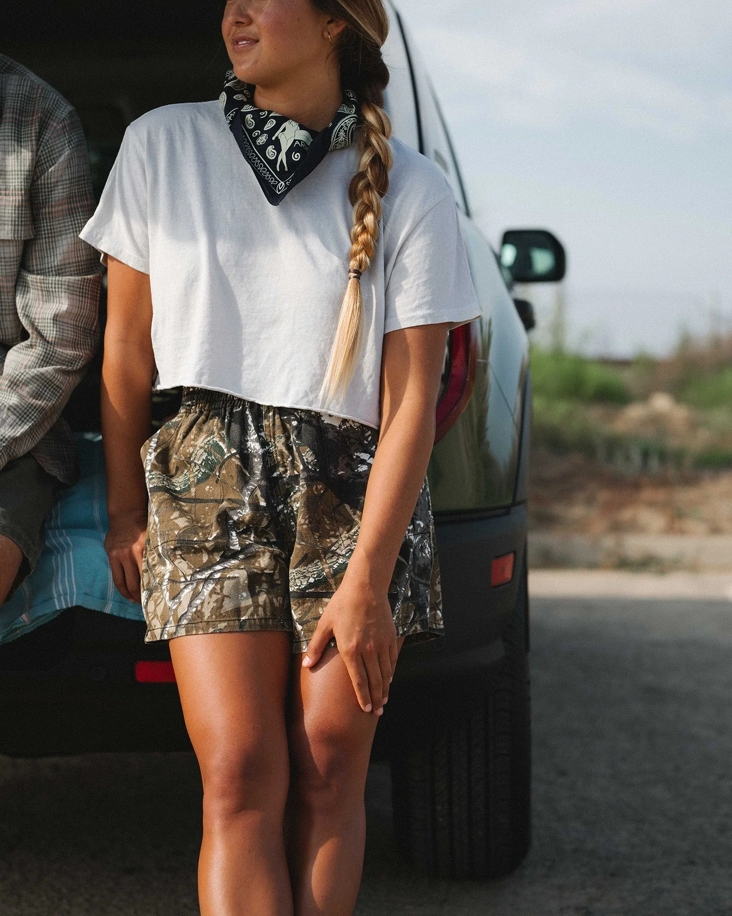 Camo Day Shorts – Elastic Waist & Utility Pockets - Image 5