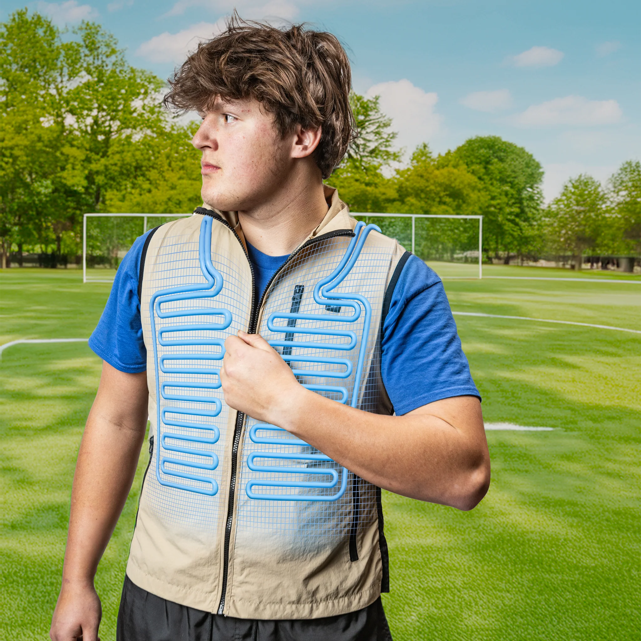 Canyon Men's Cooling Vest - Image 14