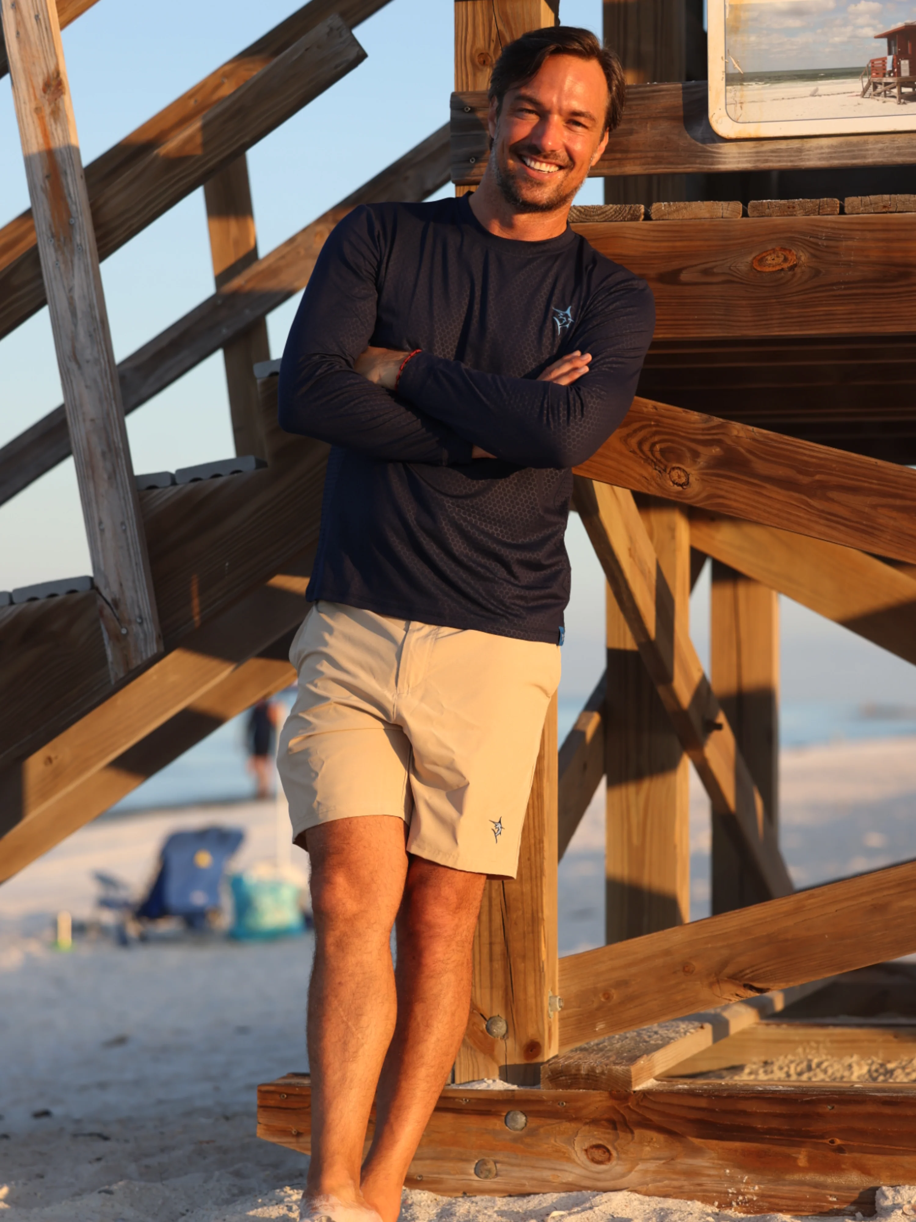 Men's Captain Shorts. Khaki - Image 4