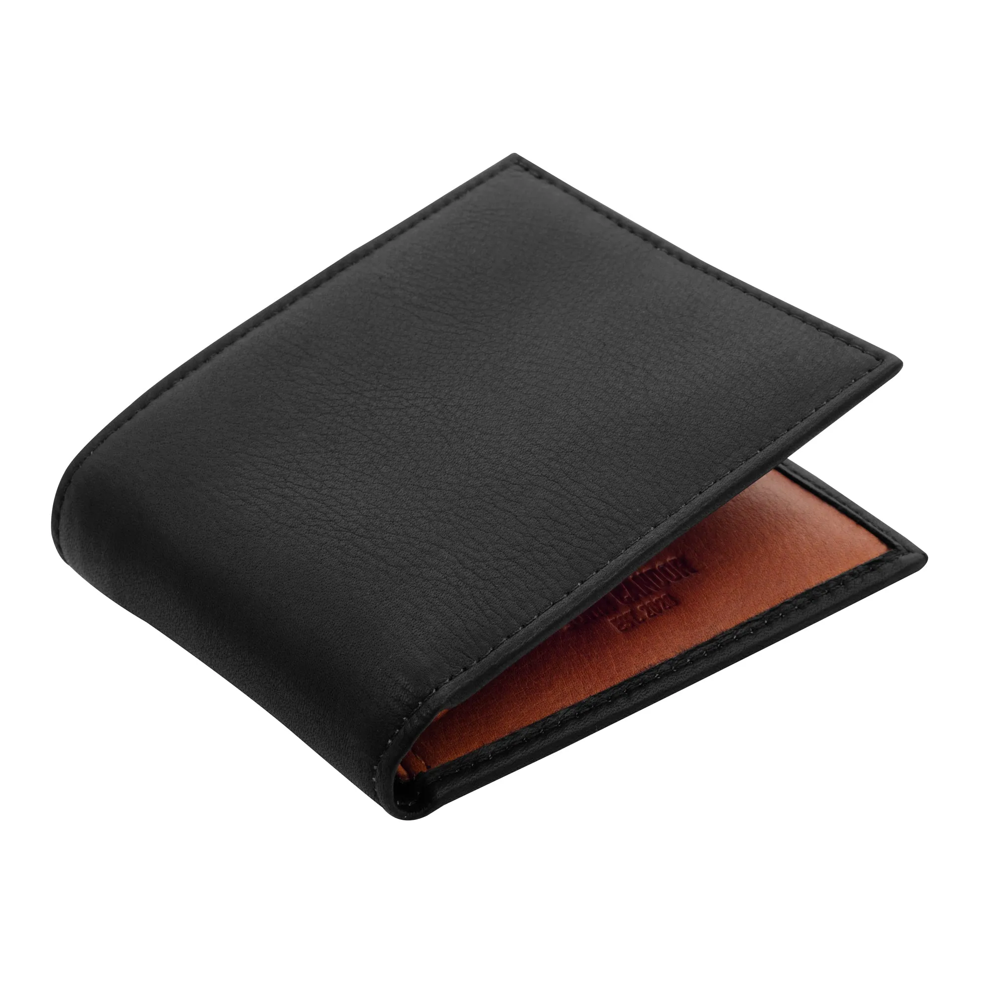 Carry-It-All Bifold Men's Leather Wallet (American Flag optional) - Image 10