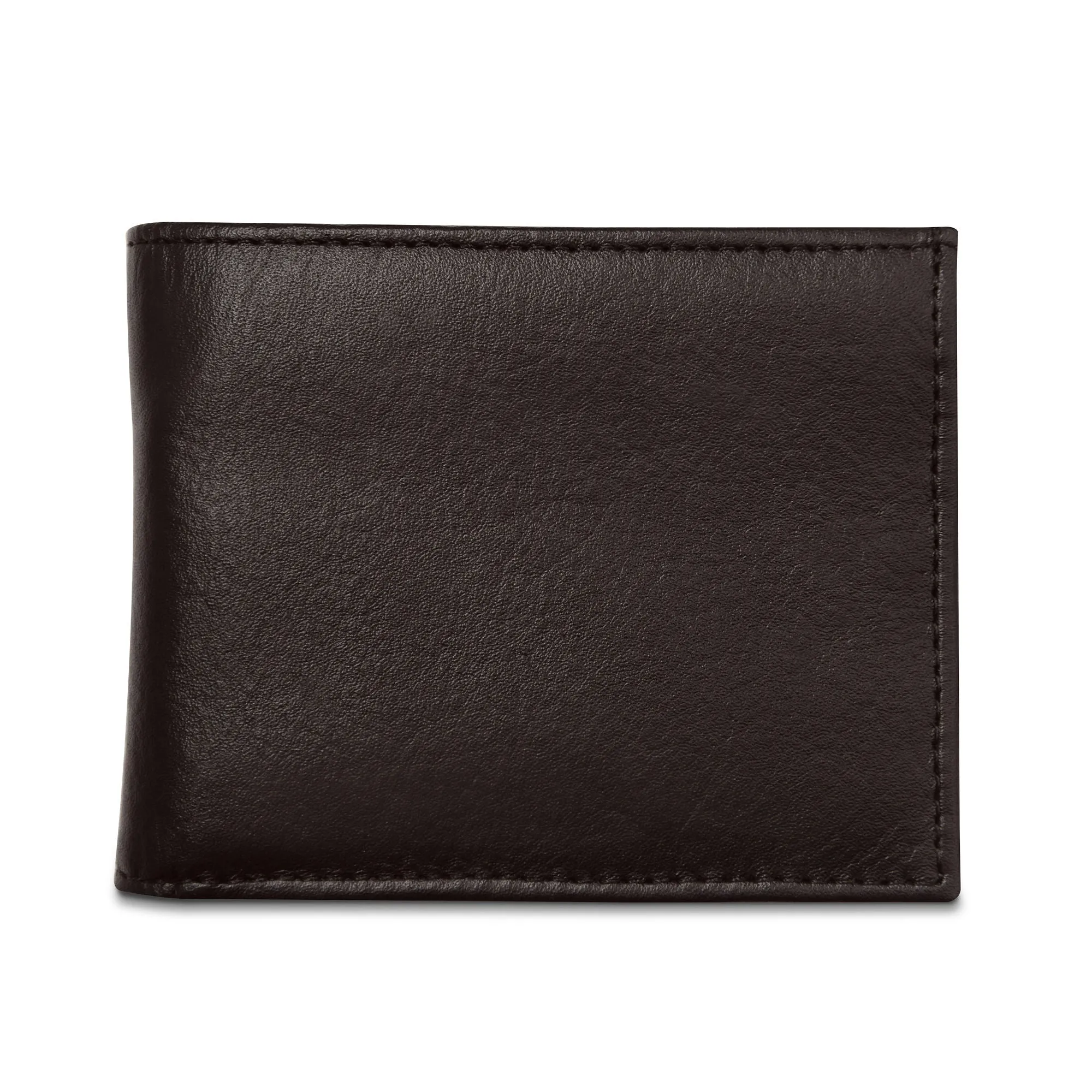 Carry-It-All Bifold Men's Leather Wallet (American Flag optional) - Image 27