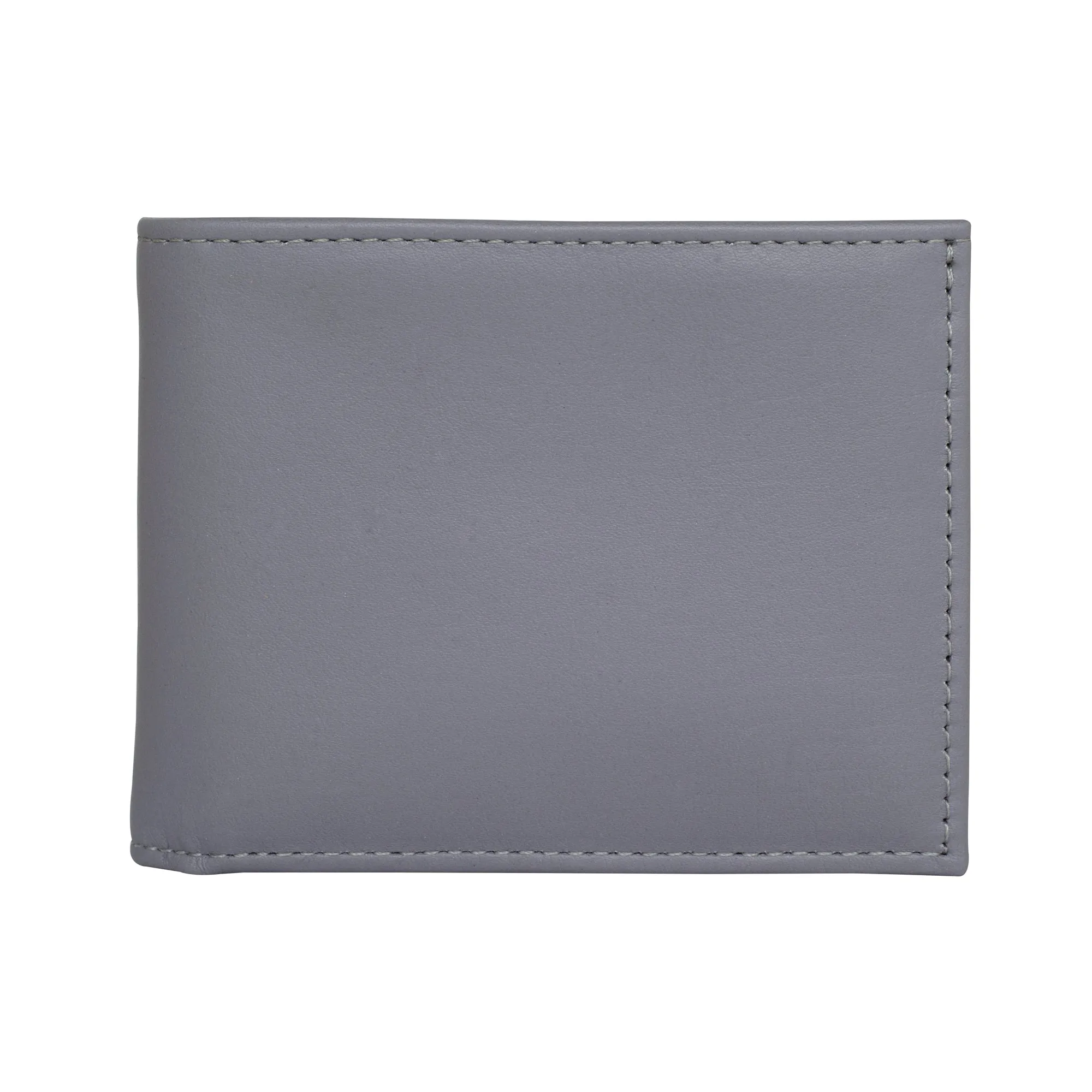 Carry-It-All Bifold Men's Leather Wallet (American Flag optional) - Image 31