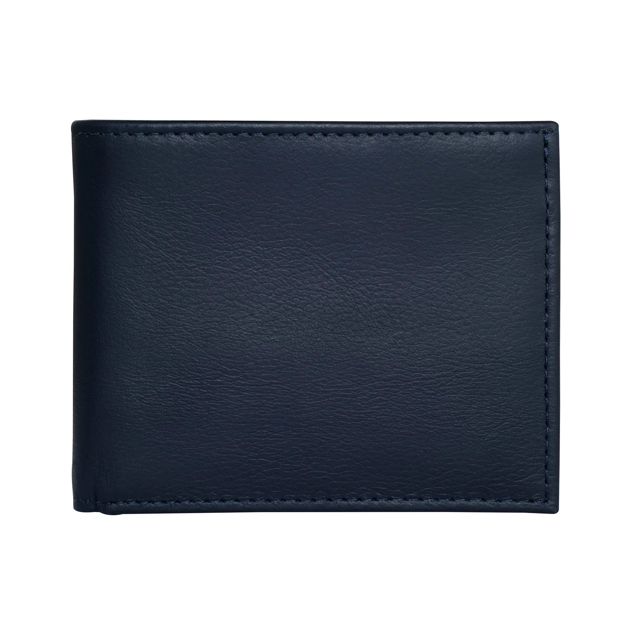 Carry-It-All Bifold Men's Leather Wallet (American Flag optional) - Image 33