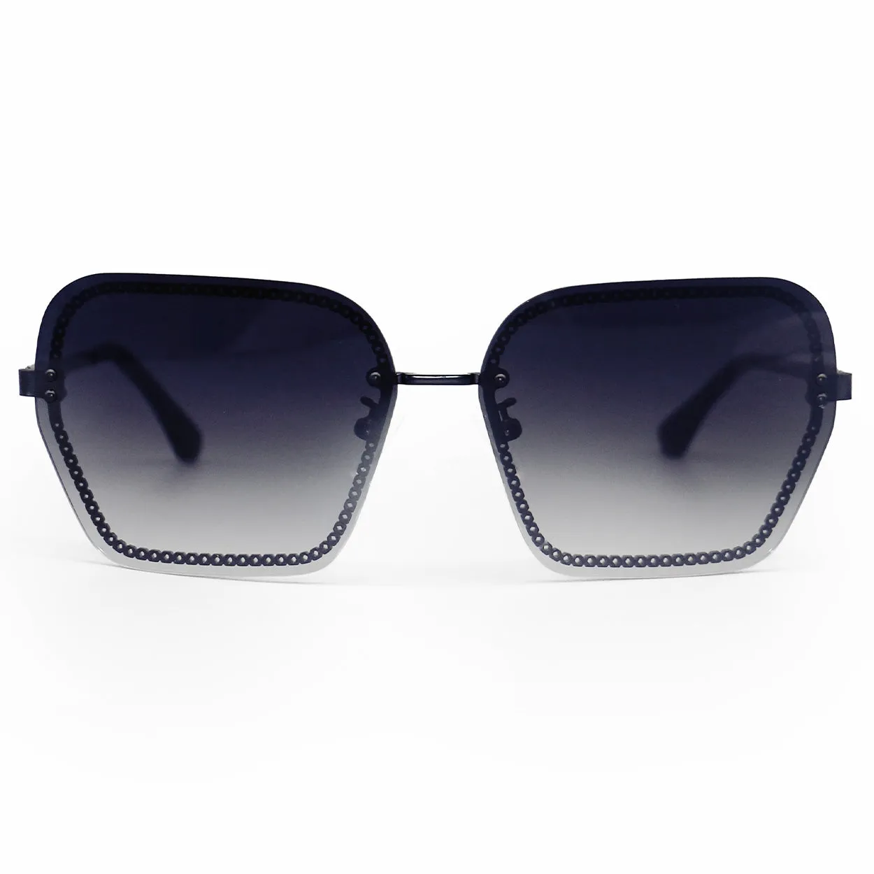 Chain Reaction Sunglasses - Faded Black