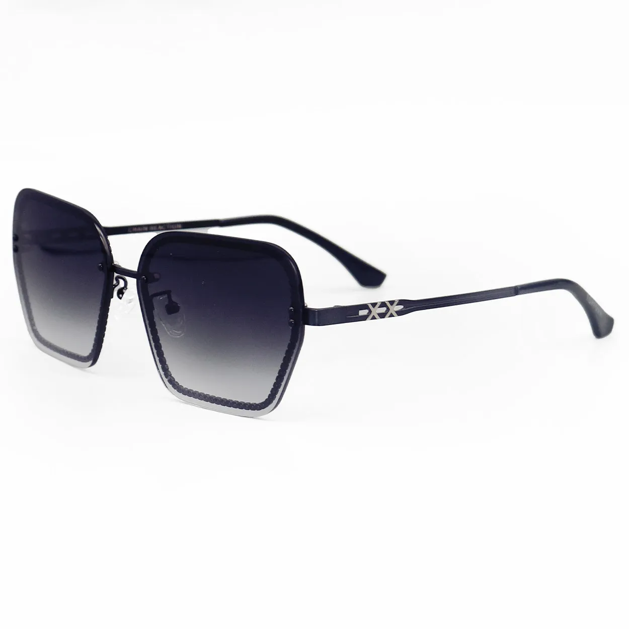 Chain Reaction Sunglasses - Faded Black - Image 2