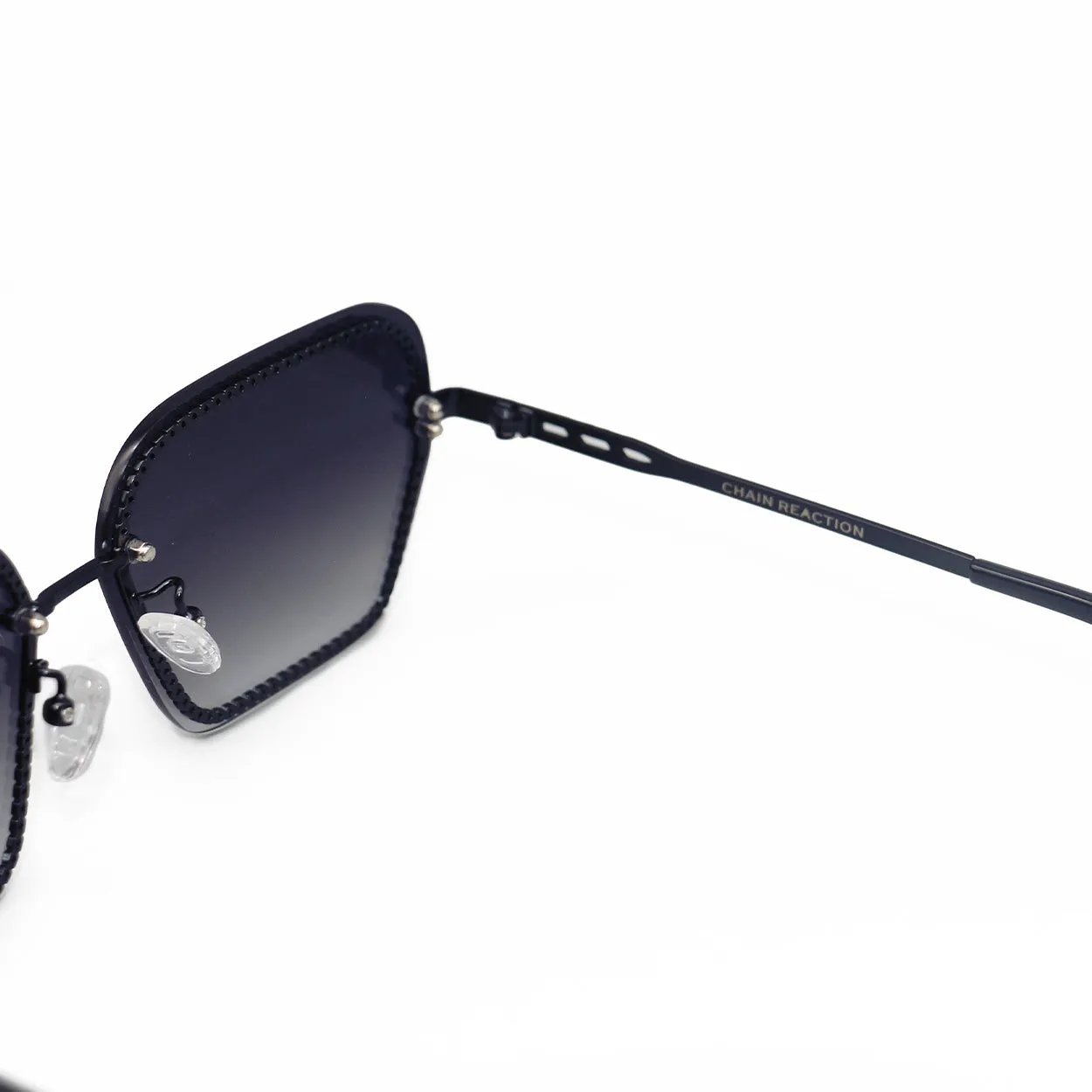 Chain Reaction Sunglasses - Faded Black - Image 3