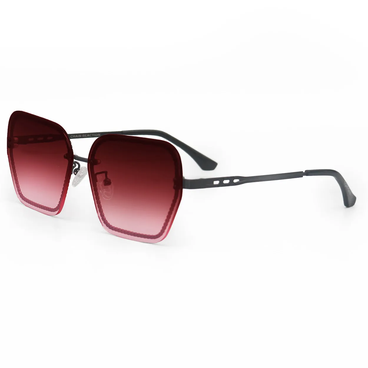 Chain Reaction Sunglasses - Ruby - Image 2